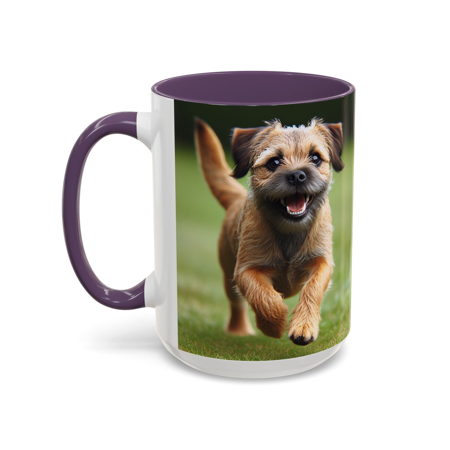 Border Terrier Accent Coffee Mug - Perfect Gift for Dog Lovers