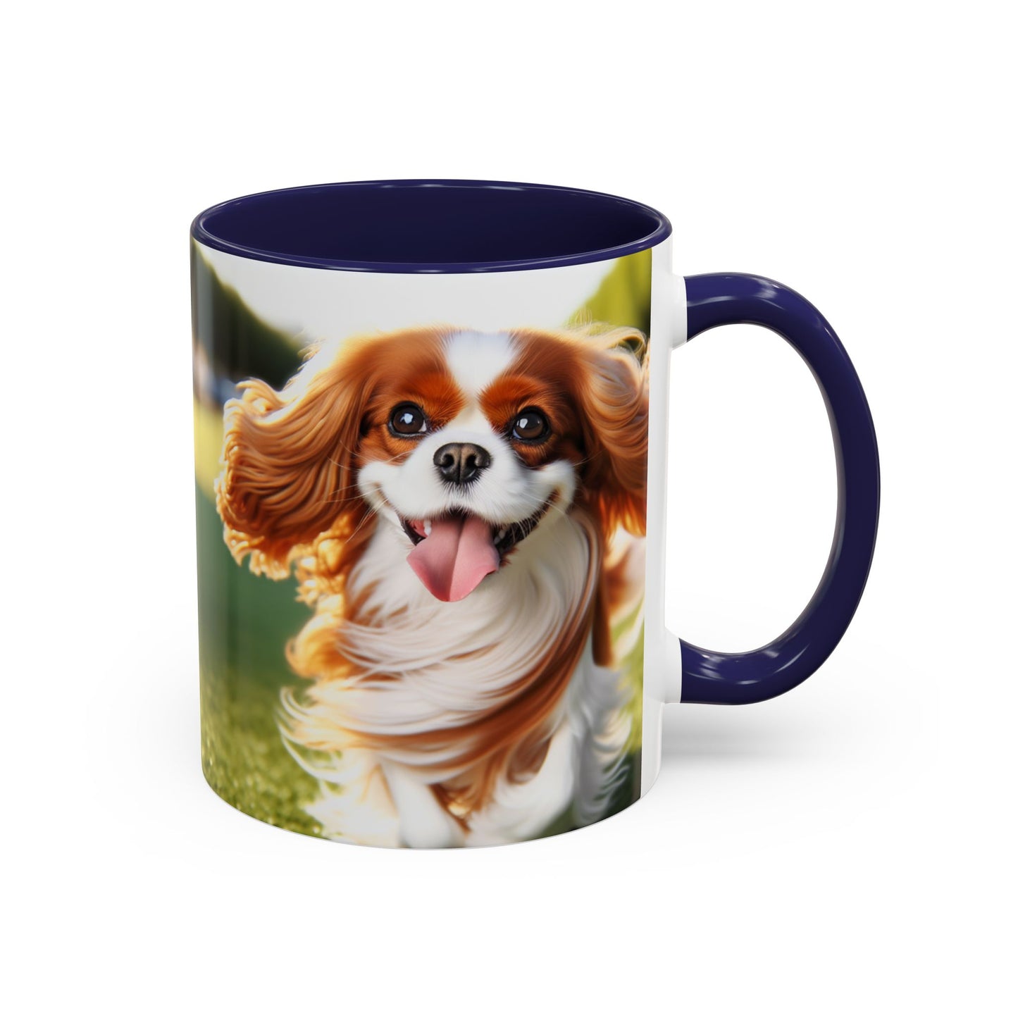 Cavalier King Charles Spaniel Accent Coffee Mug - Perfect Gift for Dog Lovers