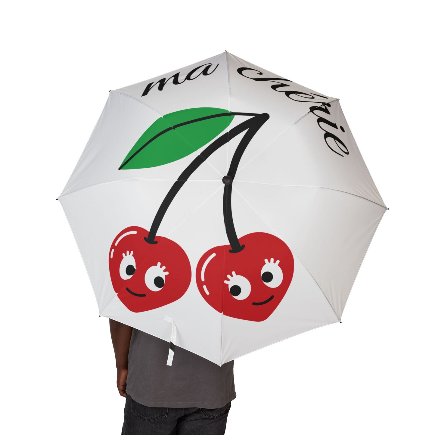 Ma Cherie Semi-Automatic Foldable Umbrella