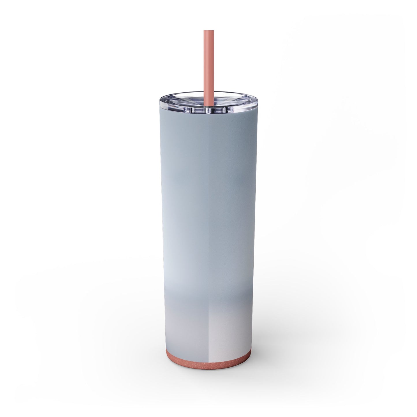 Miniature Bull Terrier Tumbler with Straw, 20oz