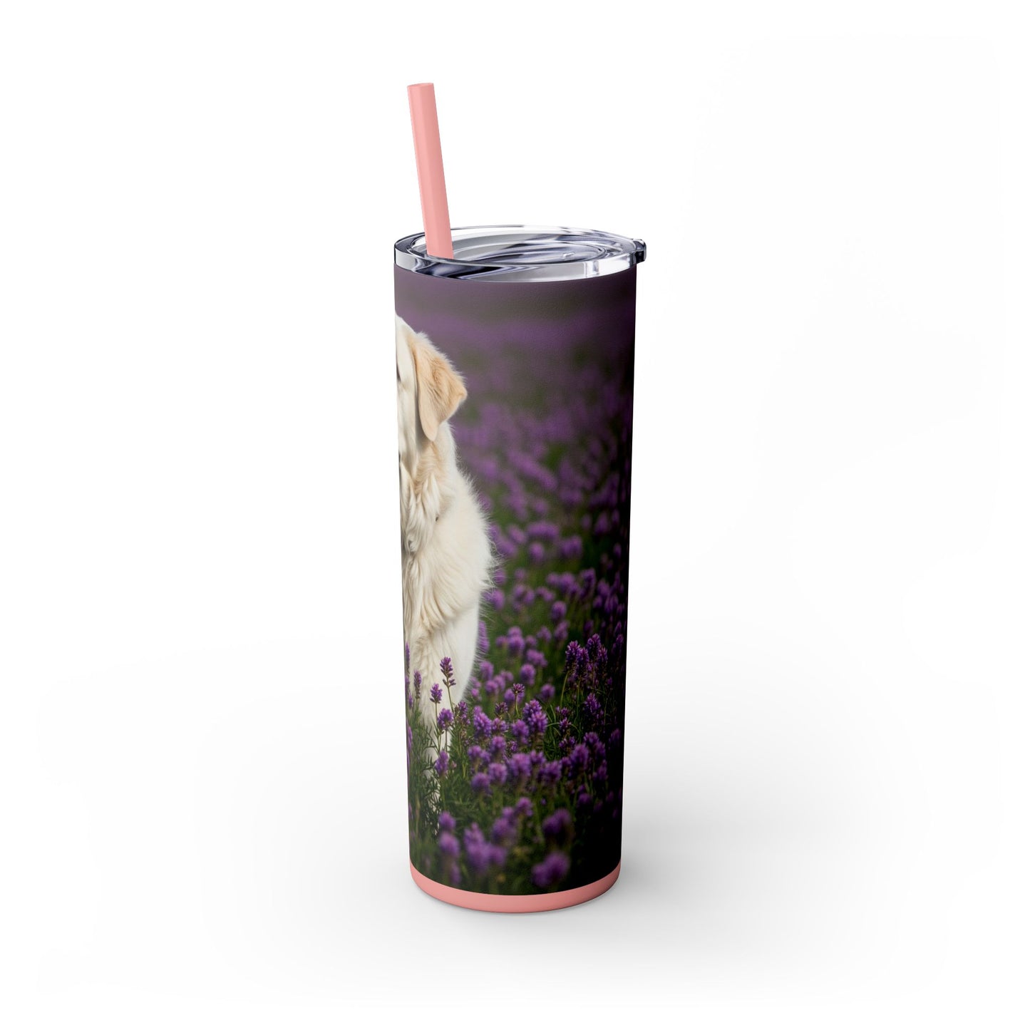 Kuvasz Tumbler with Straw, 20oz