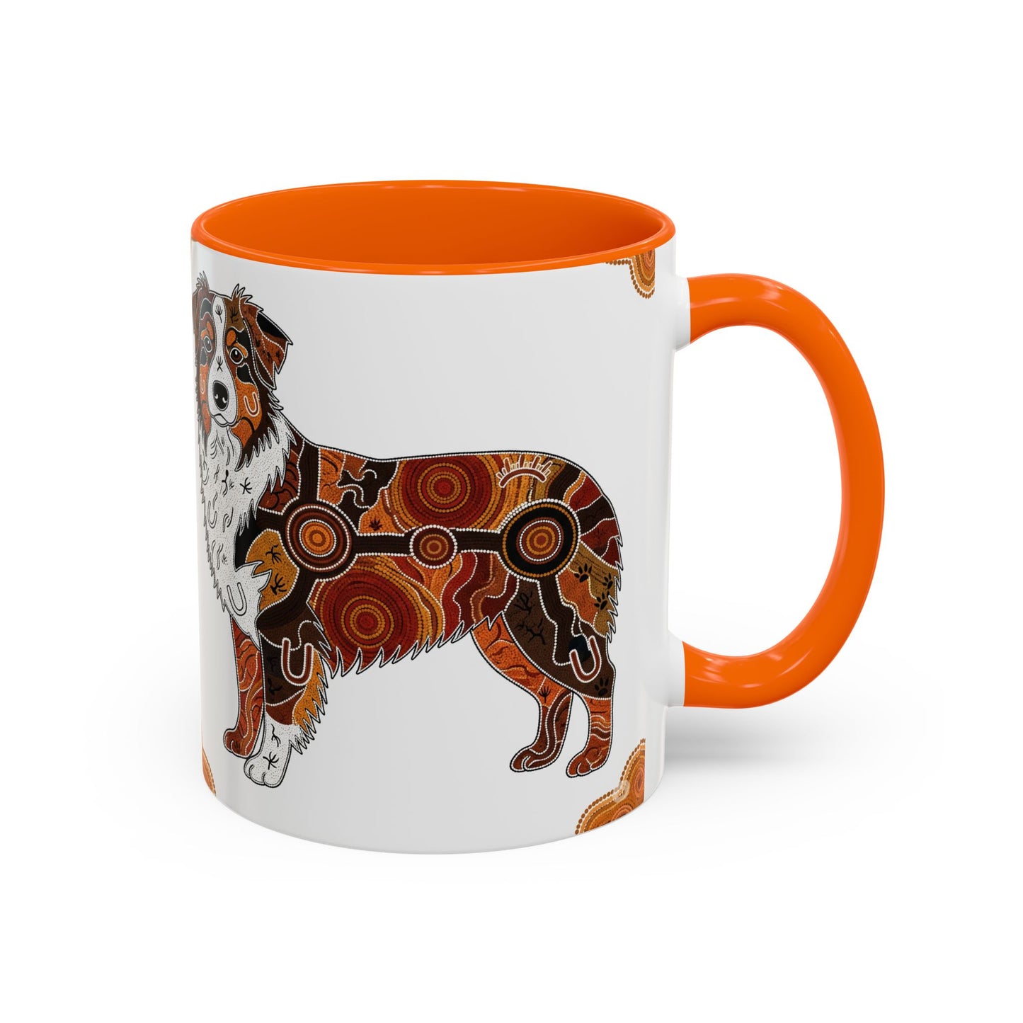 Australian Shepherd Accent Coffee Mug - Perfect Gift for Dog Lovers