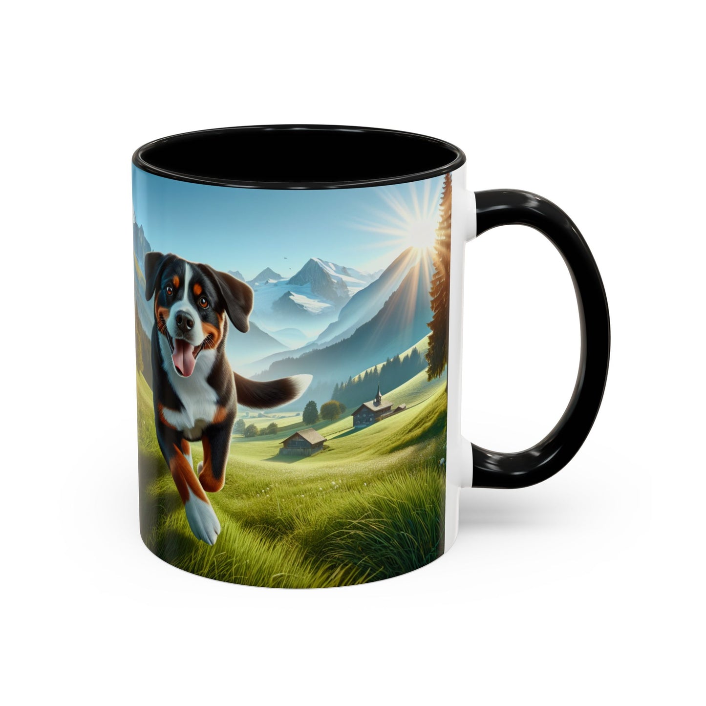 Entlebucher Mountain Dog Accent Coffee Mug - Perfect Gift for Dog Lovers