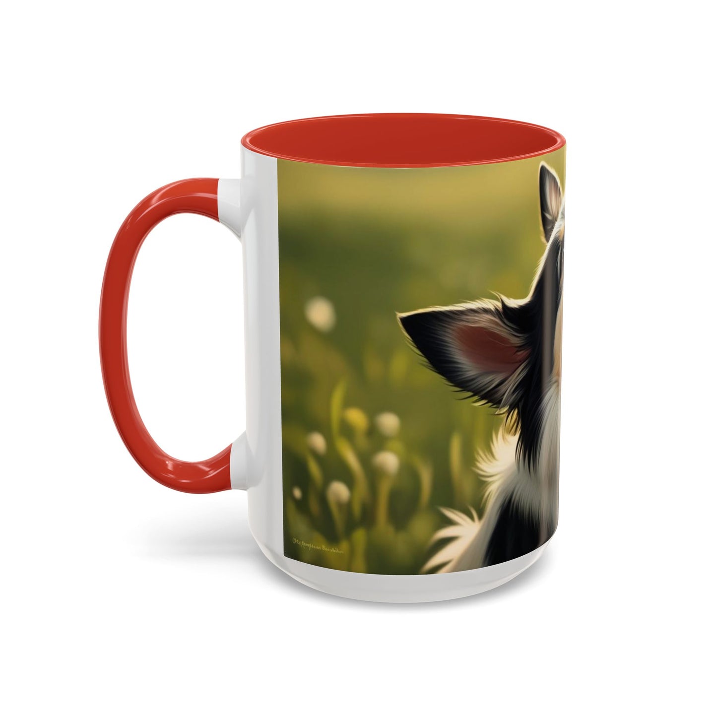 Swedish Vallhund Accent Coffee Mug - Perfect Gift for Dog Lovers