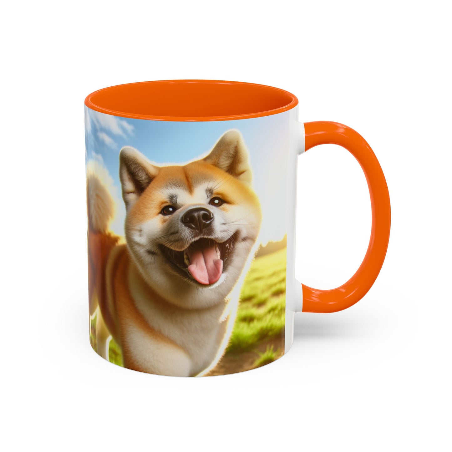 Akita Accent Coffee Mug - Perfect Gift for Dog Lovers