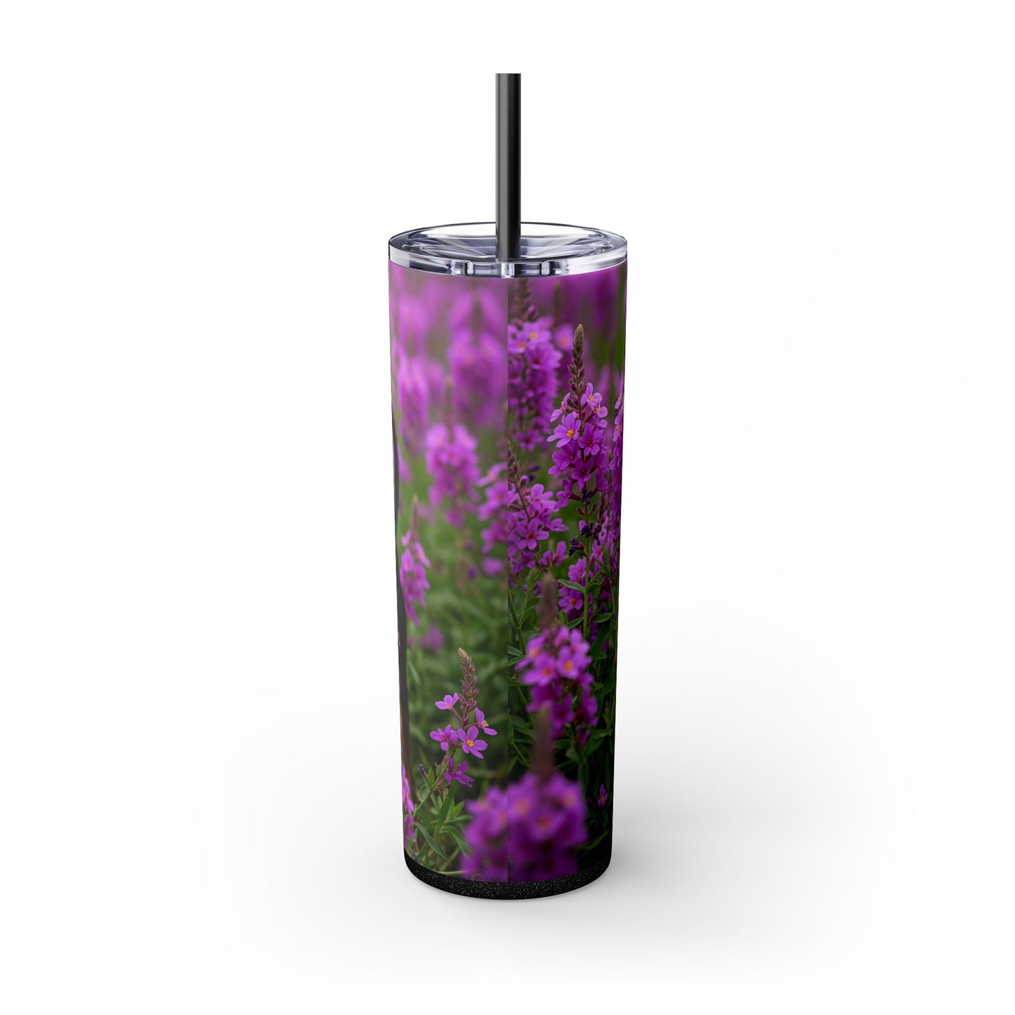 English Toy Terrier Tumbler with Straw, 20oz