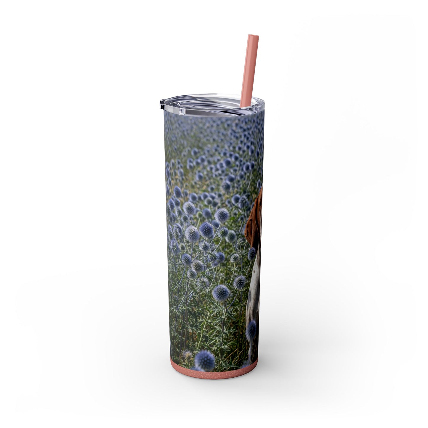 Braque Francais Pyrenean Tumbler with Straw, 20oz