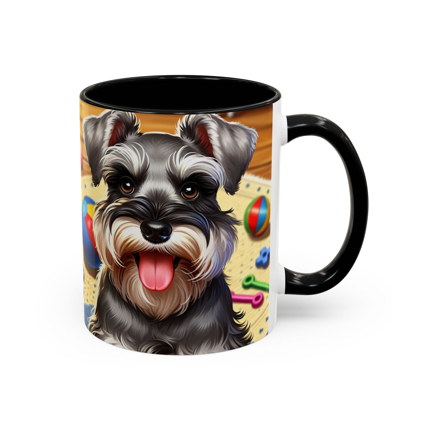 Miniature Schnauzer Accent Coffee Mug - Perfect Gift for Dog Lovers