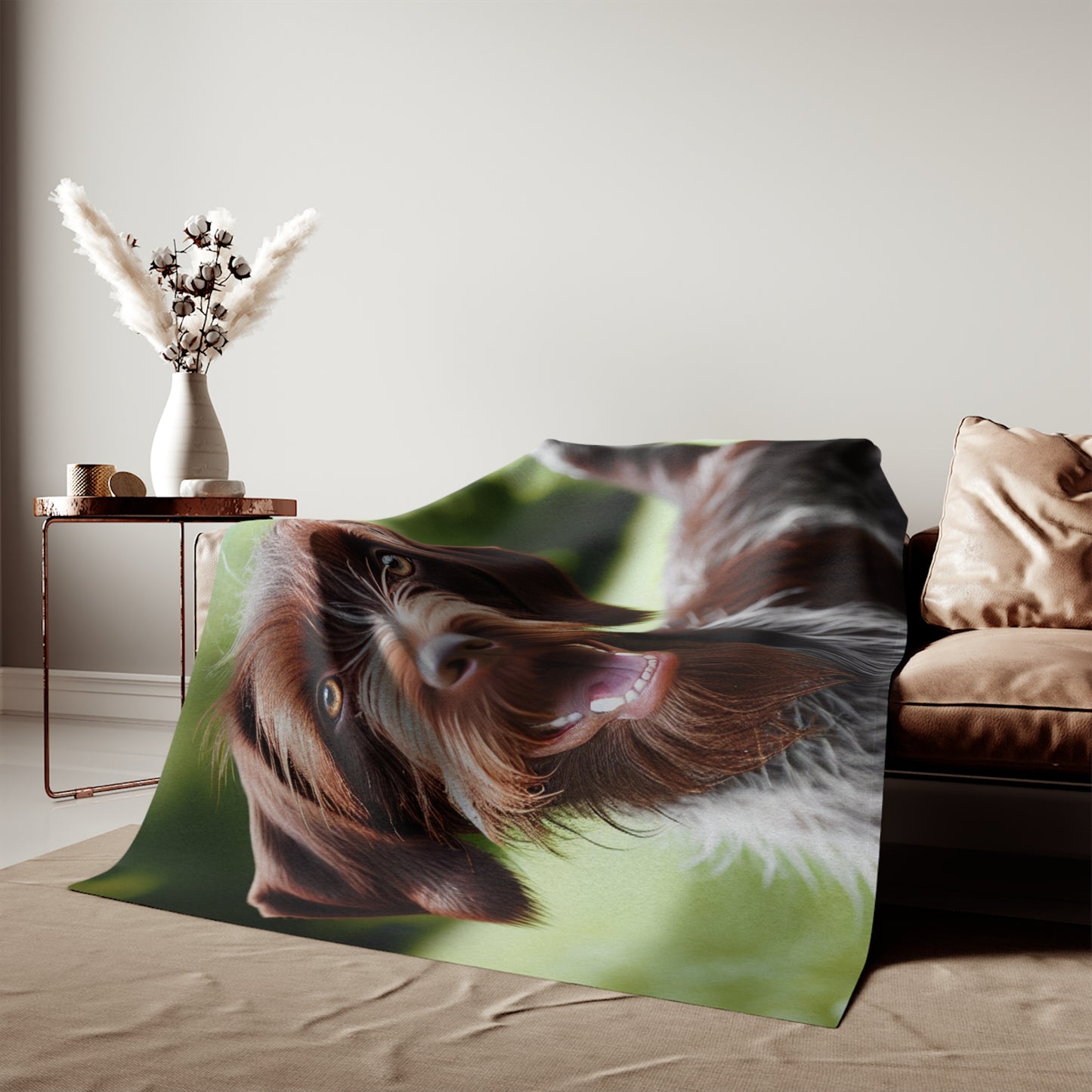 Wirehaired Slovakian Pointer Sweatshirt Blanket