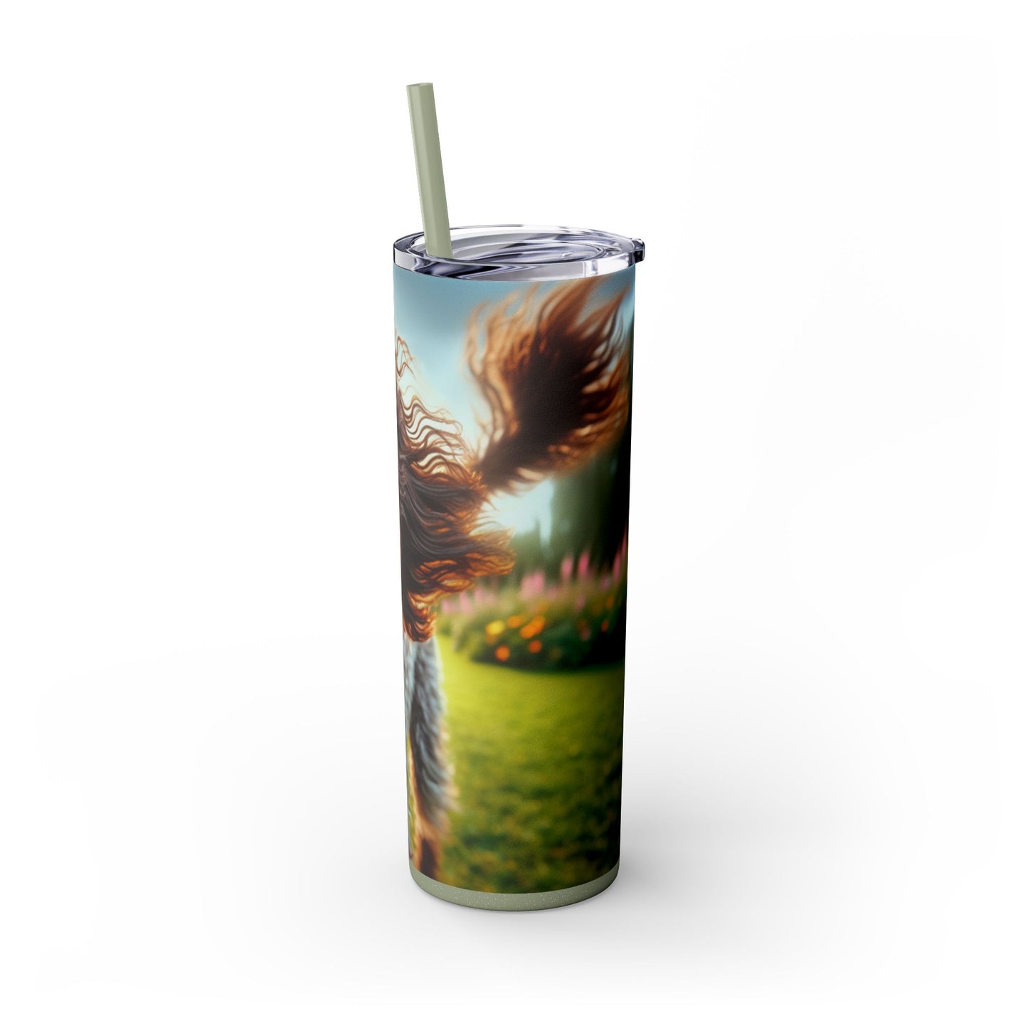 Pudelpointer Tumbler with Straw, 20oz