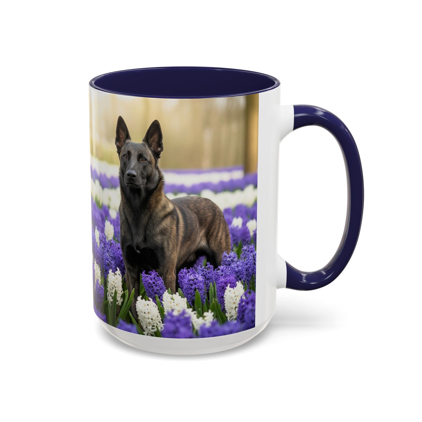 Dutch Shepherd Dog Accent Coffee Mug - Perfect Gift for Dog Lovers