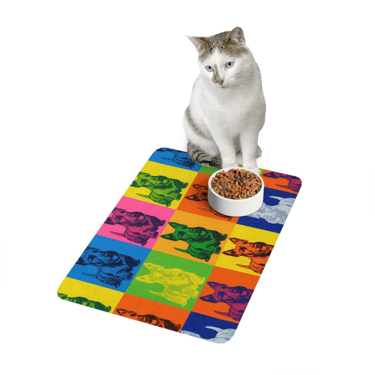Pet Food Mat (12x18) - Scottish Terrier