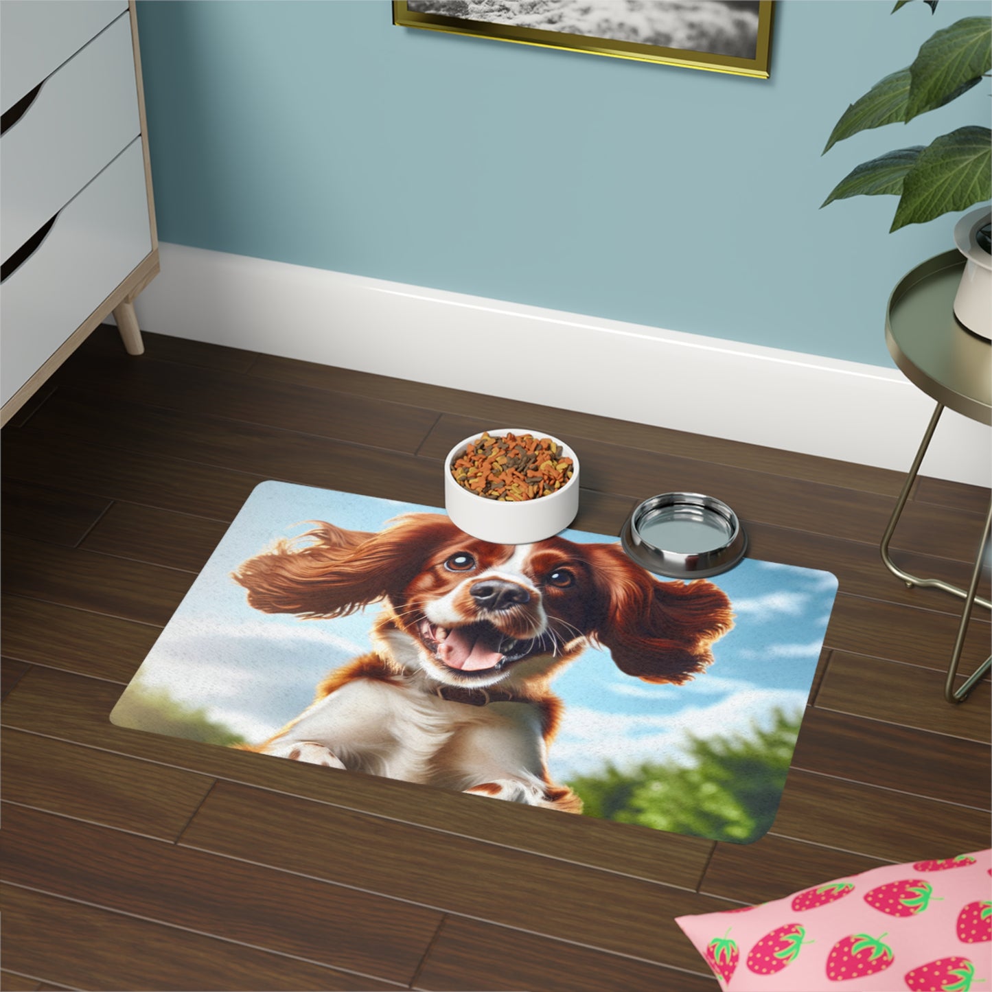 Pet Food Mat (12x18) - Welsh Springer Spaniel