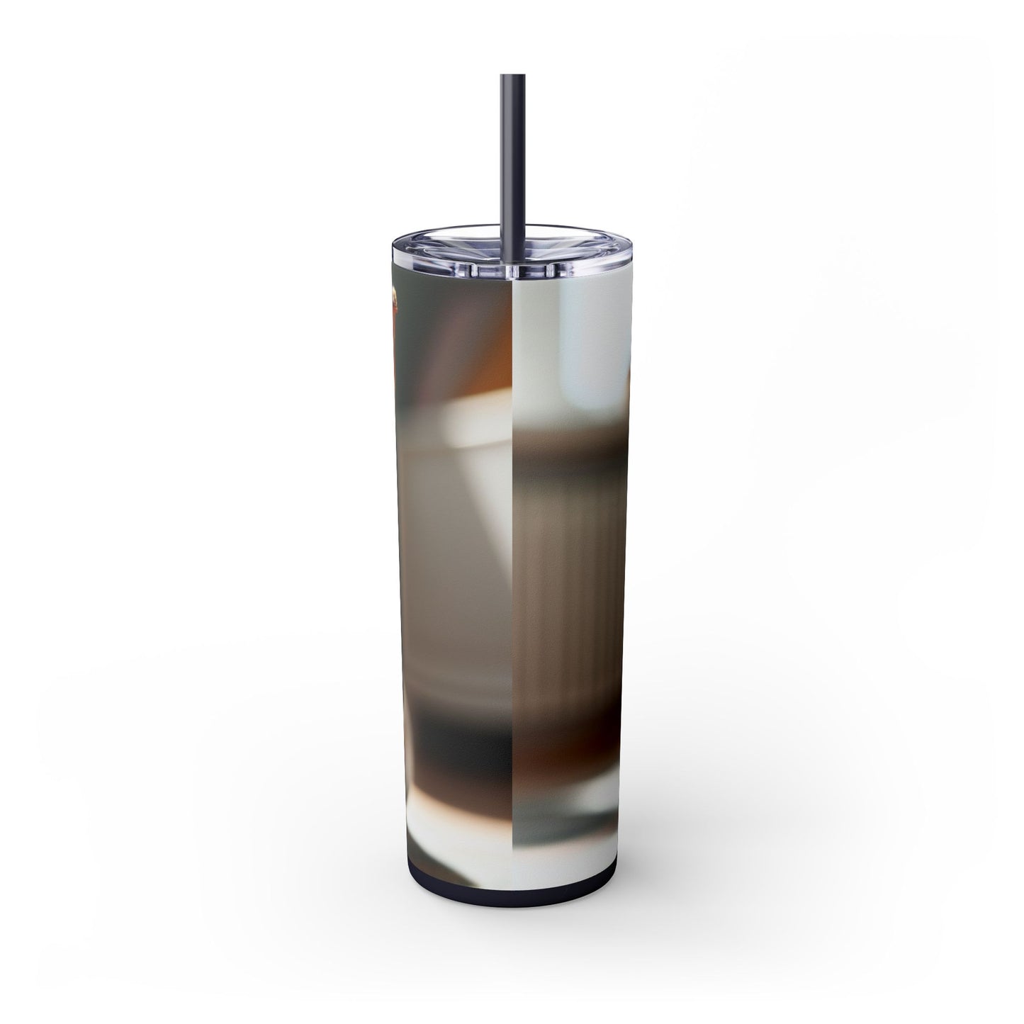Toy Fox Terrier Tumbler with Straw, 20oz