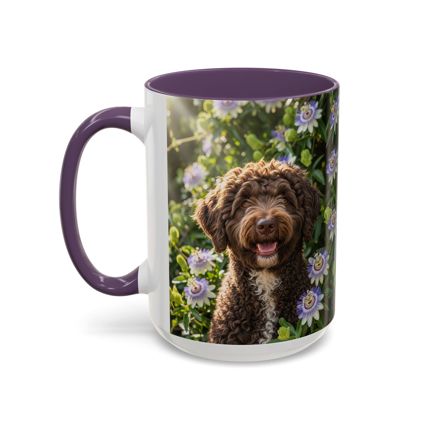 Spanish Water Dog Accent Coffee Mug - Perfect Gift for Dog Lovers