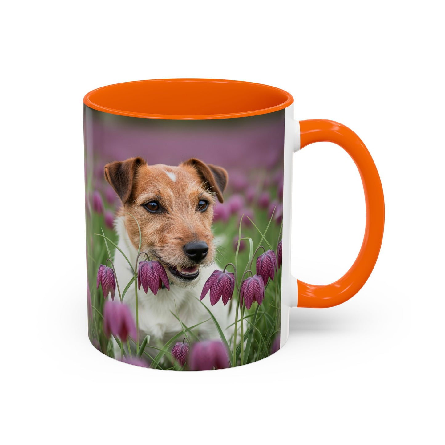 Russell Terrier Accent Coffee Mug - Perfect Gift for Dog Lovers