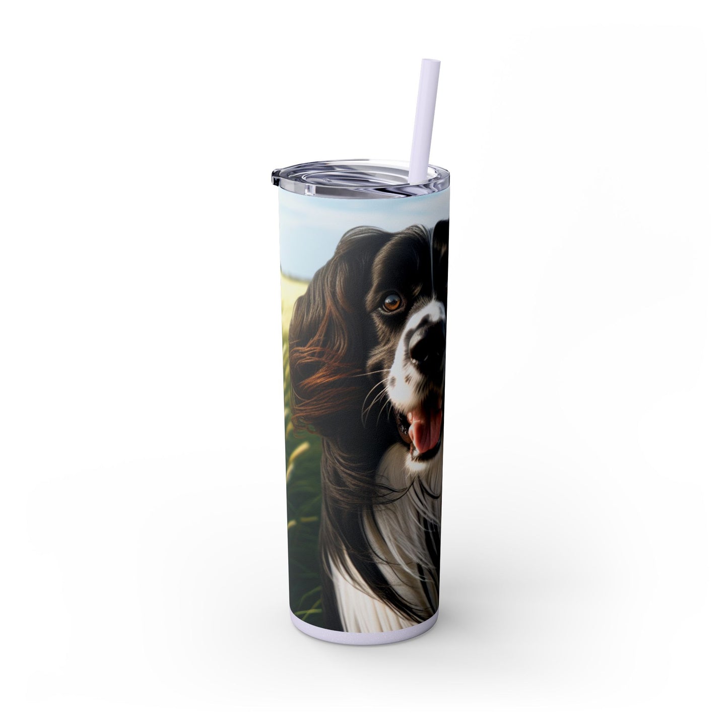Large Munsterlander Tumbler with Straw, 20oz
