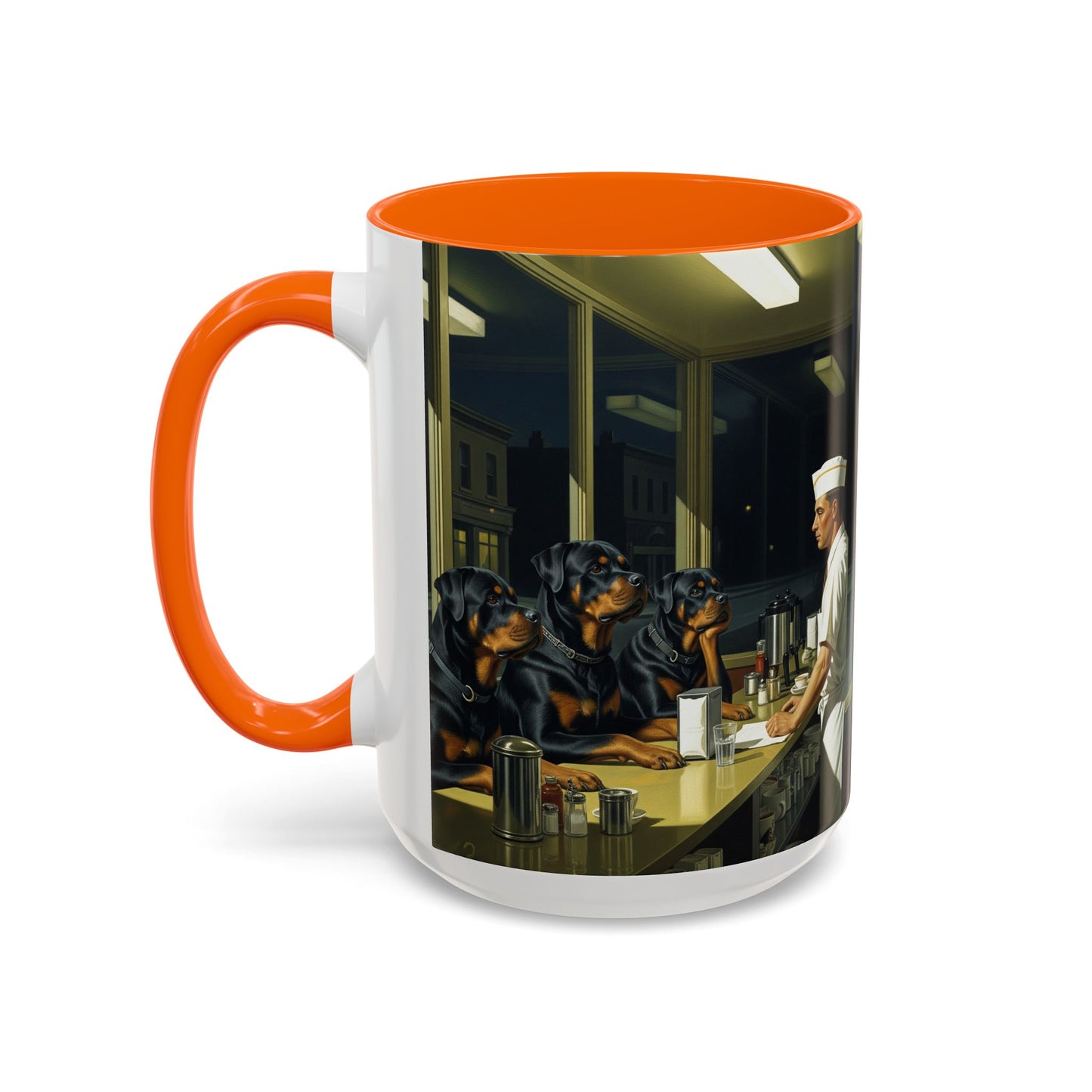 Rottweiler Accent Coffee Mug - Perfect Gift for Dog Lovers