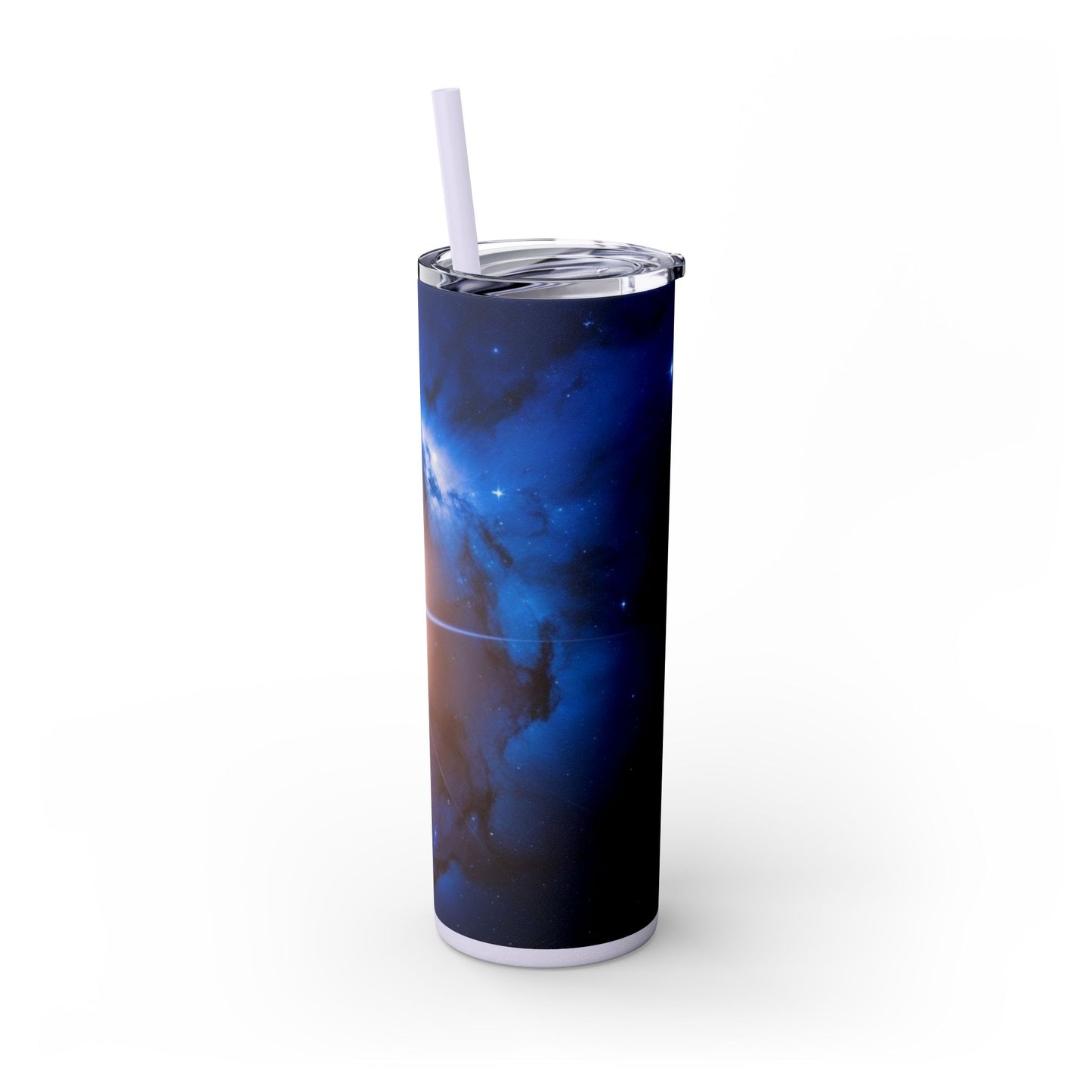 North Star Skinny Tumbler with Straw, 20oz