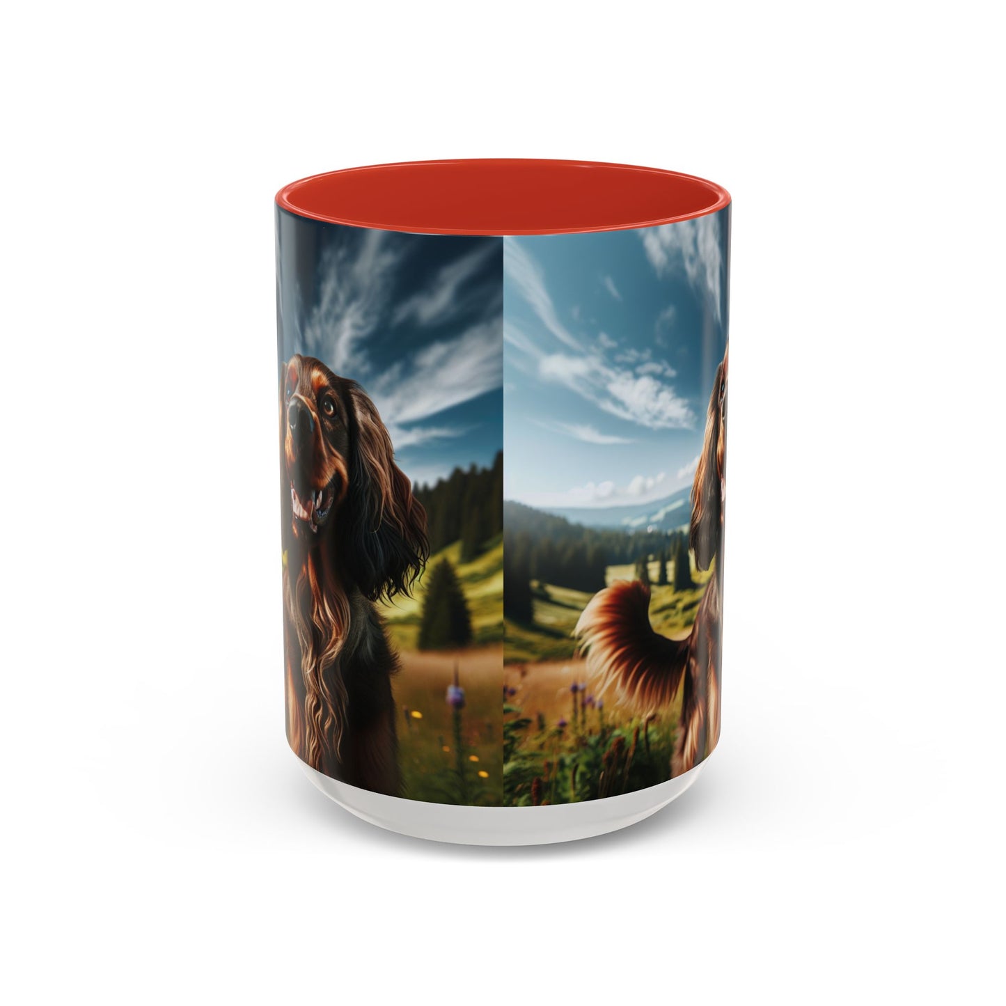 Deutscher Wachtelhund Accent Coffee Mug - Perfect Gift for Dog Lovers