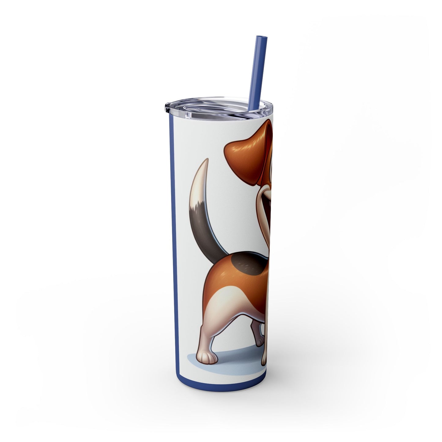 Teddy Roosevelt Terrier Tumbler with Straw, 20oz