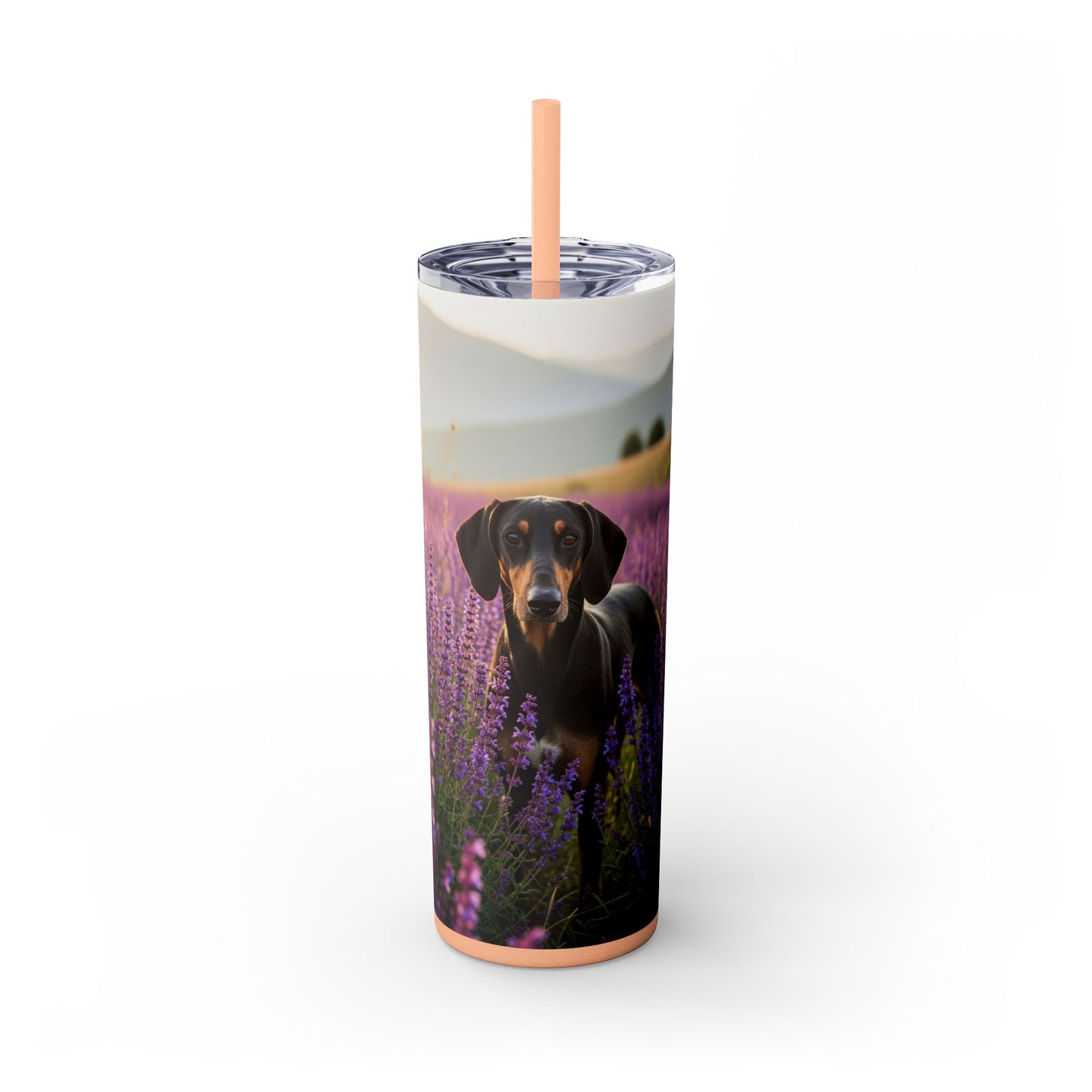 Transylvanian Hound Tumbler with Straw, 20oz