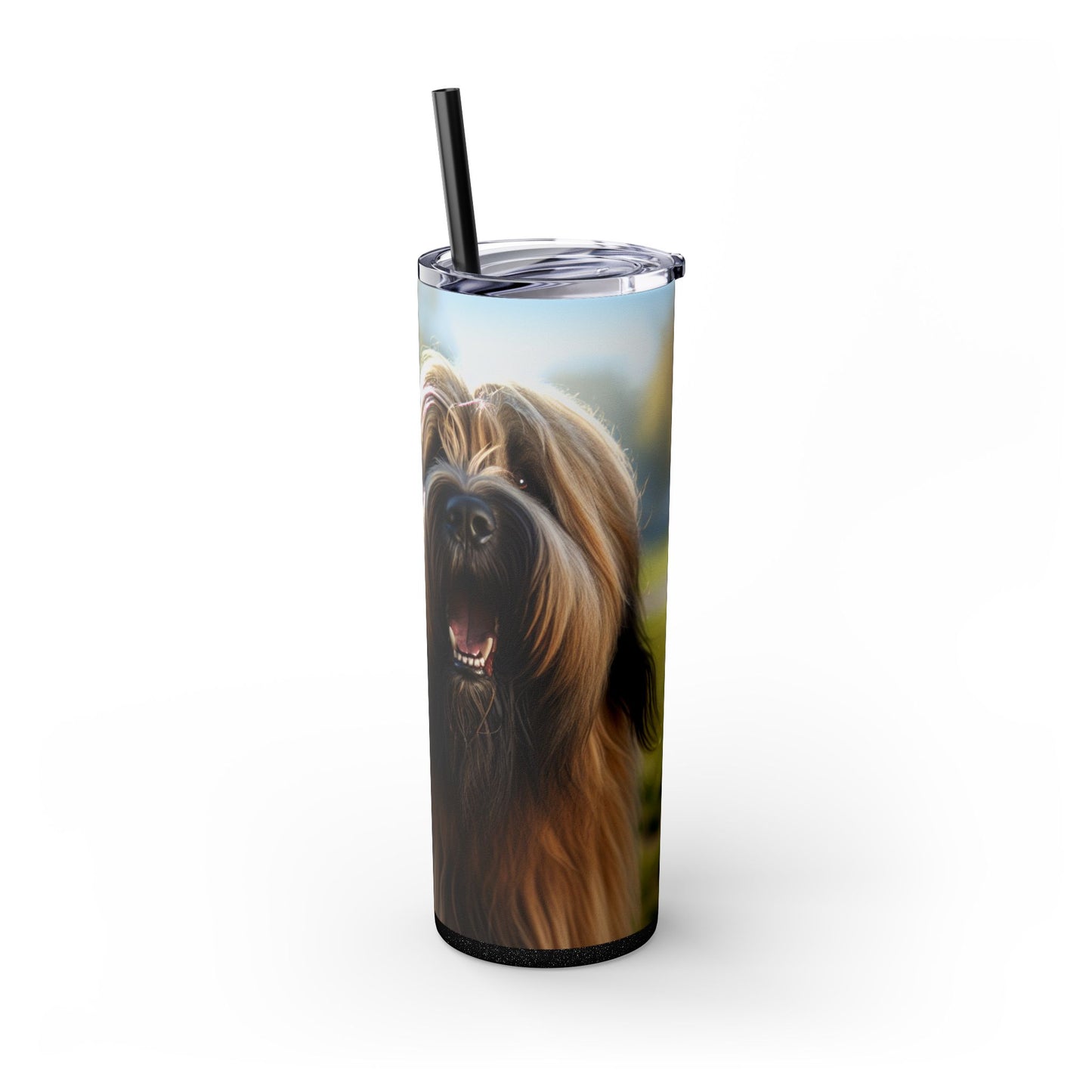 Briard Tumbler with Straw, 20oz