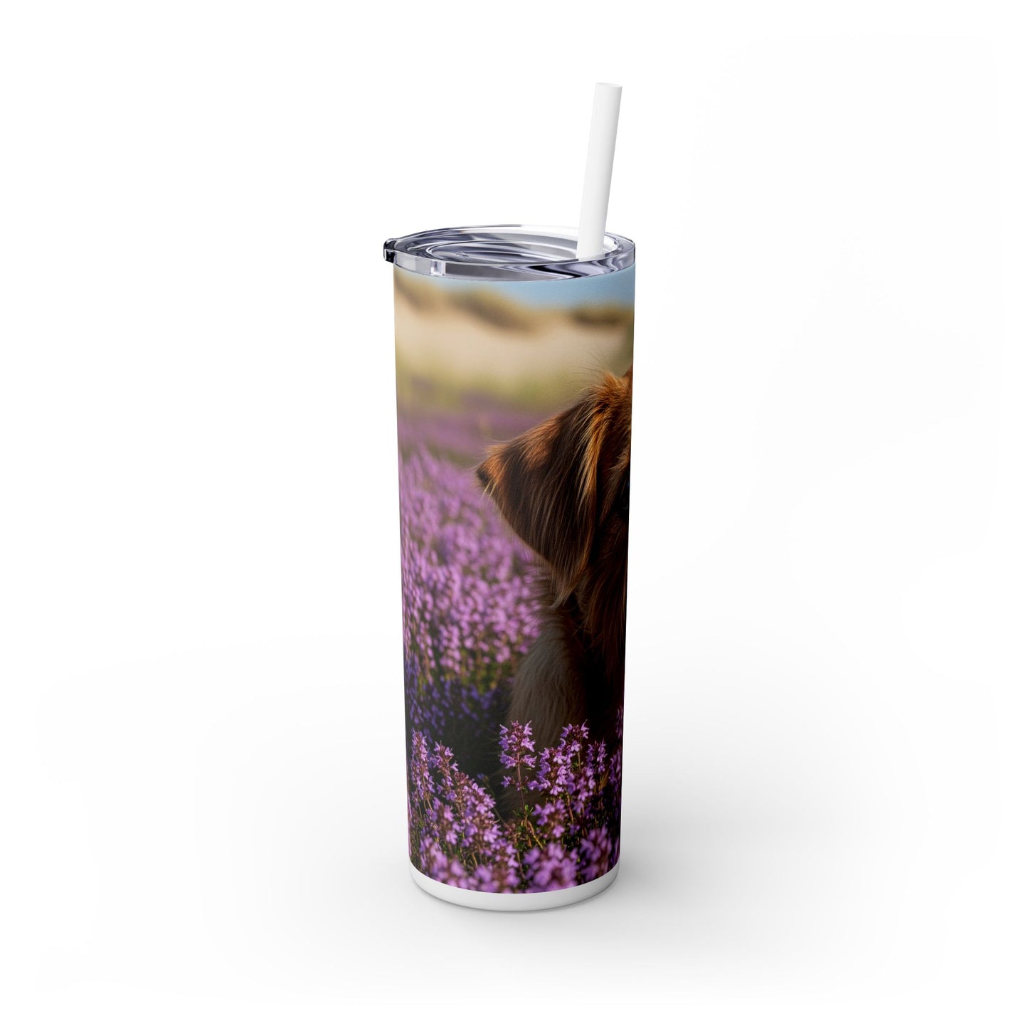 Griffon Bruxellois Tumbler with Straw, 20oz
