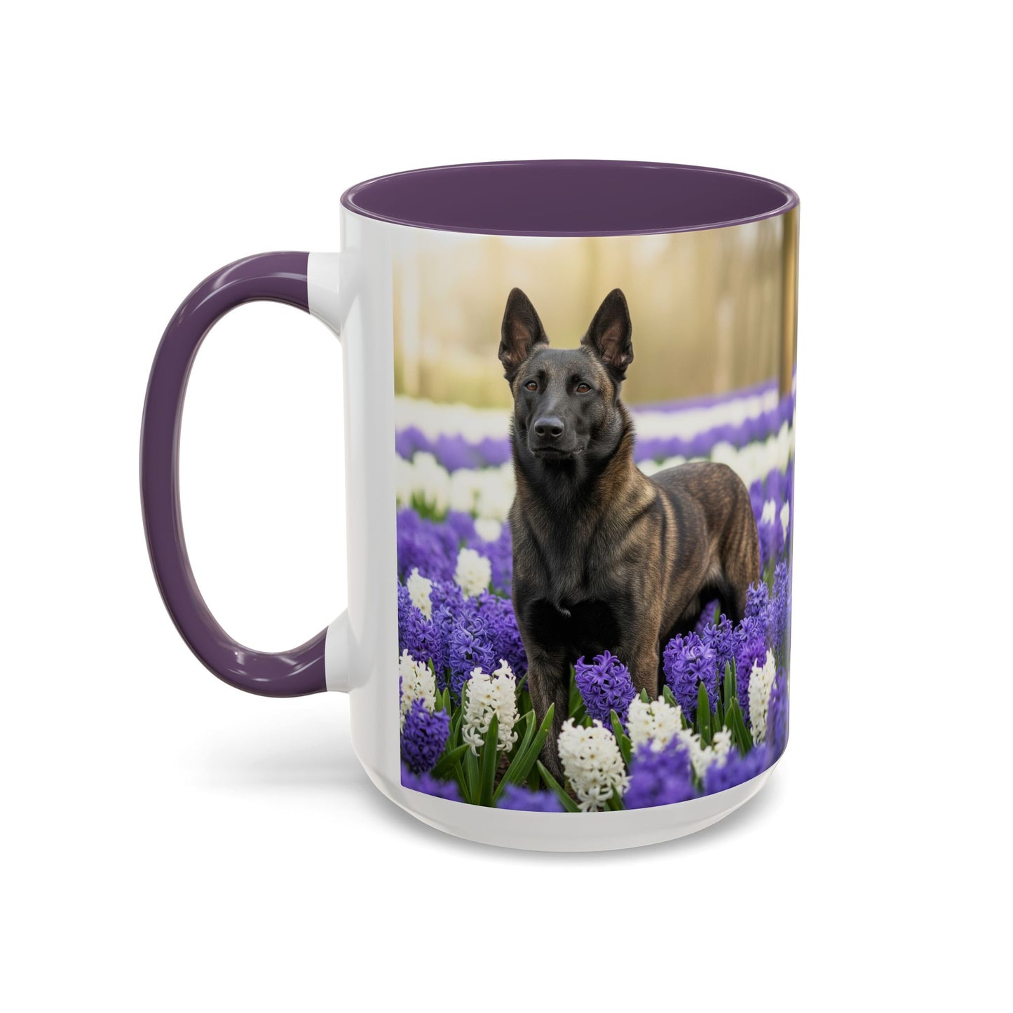 Dutch Shepherd Dog Accent Coffee Mug - Perfect Gift for Dog Lovers