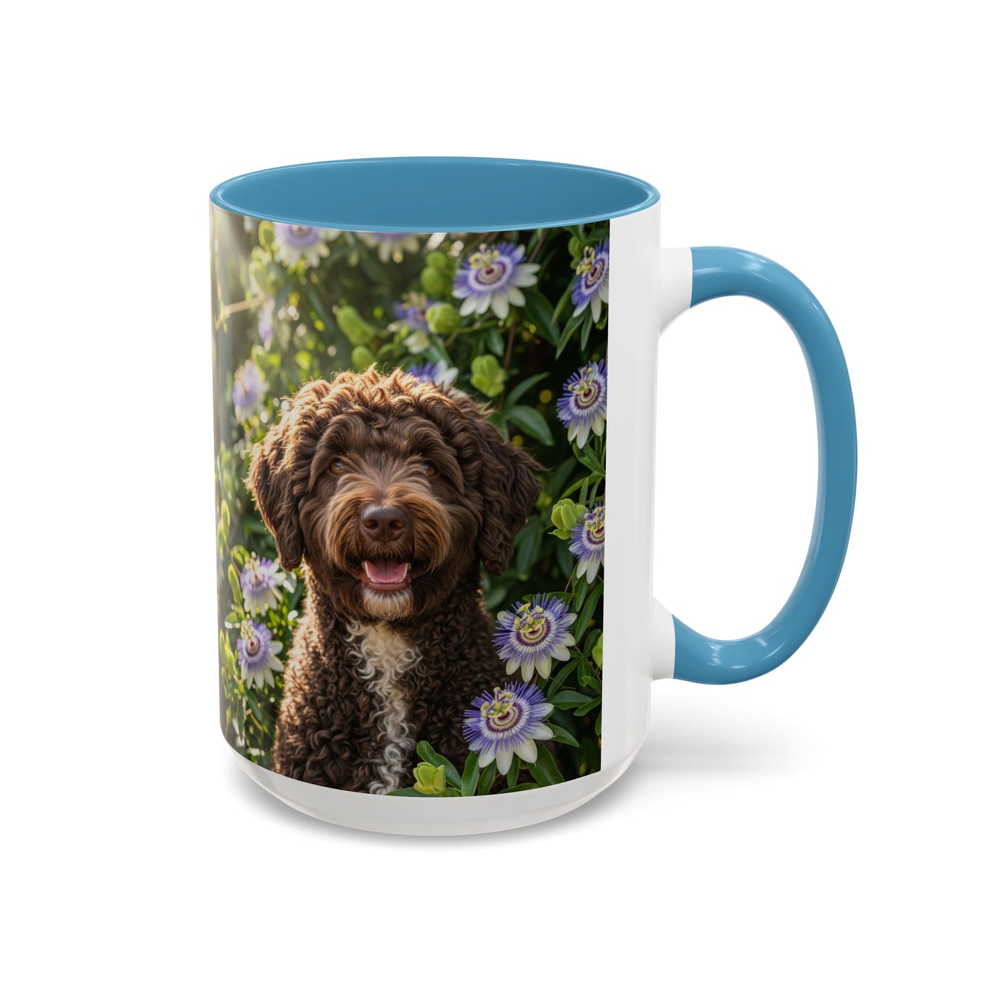 Spanish Water Dog Accent Coffee Mug - Perfect Gift for Dog Lovers