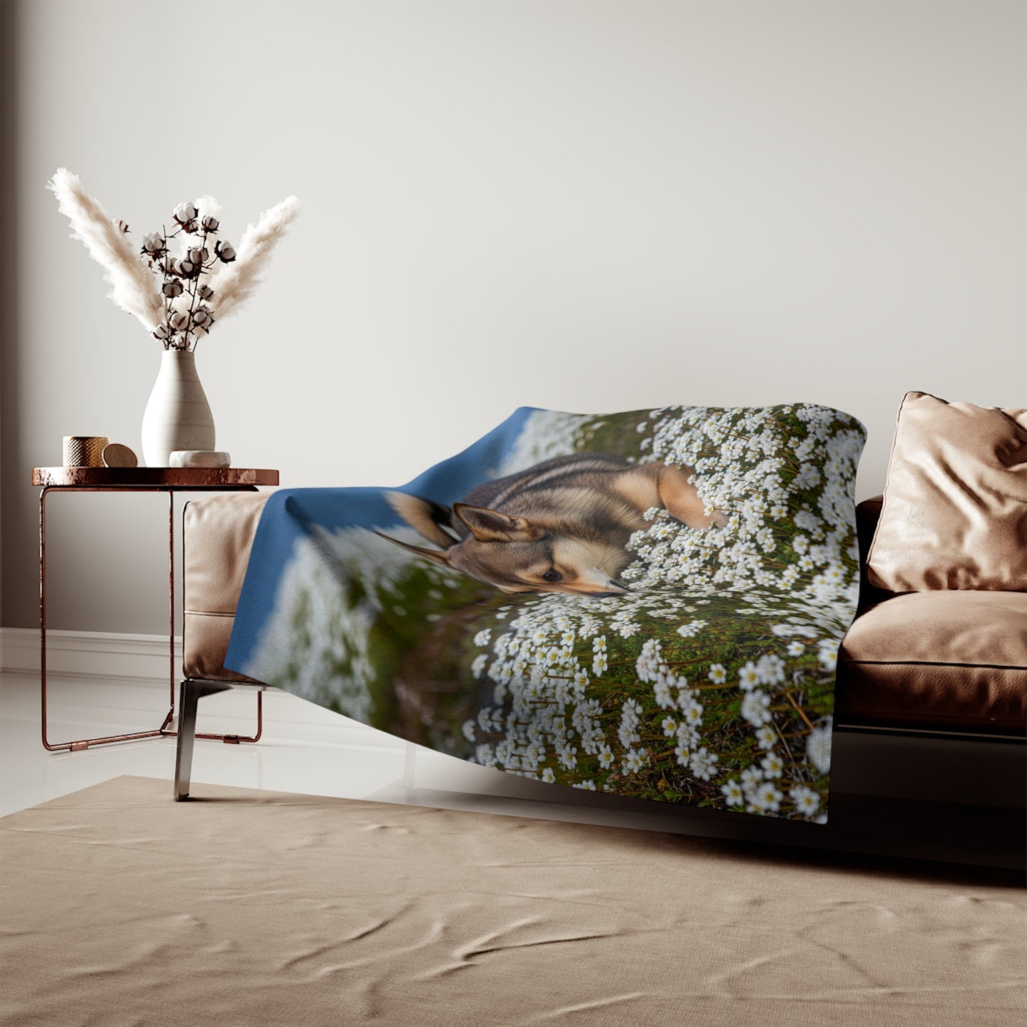 Norwegian Lundehund Sweatshirt Blanket
