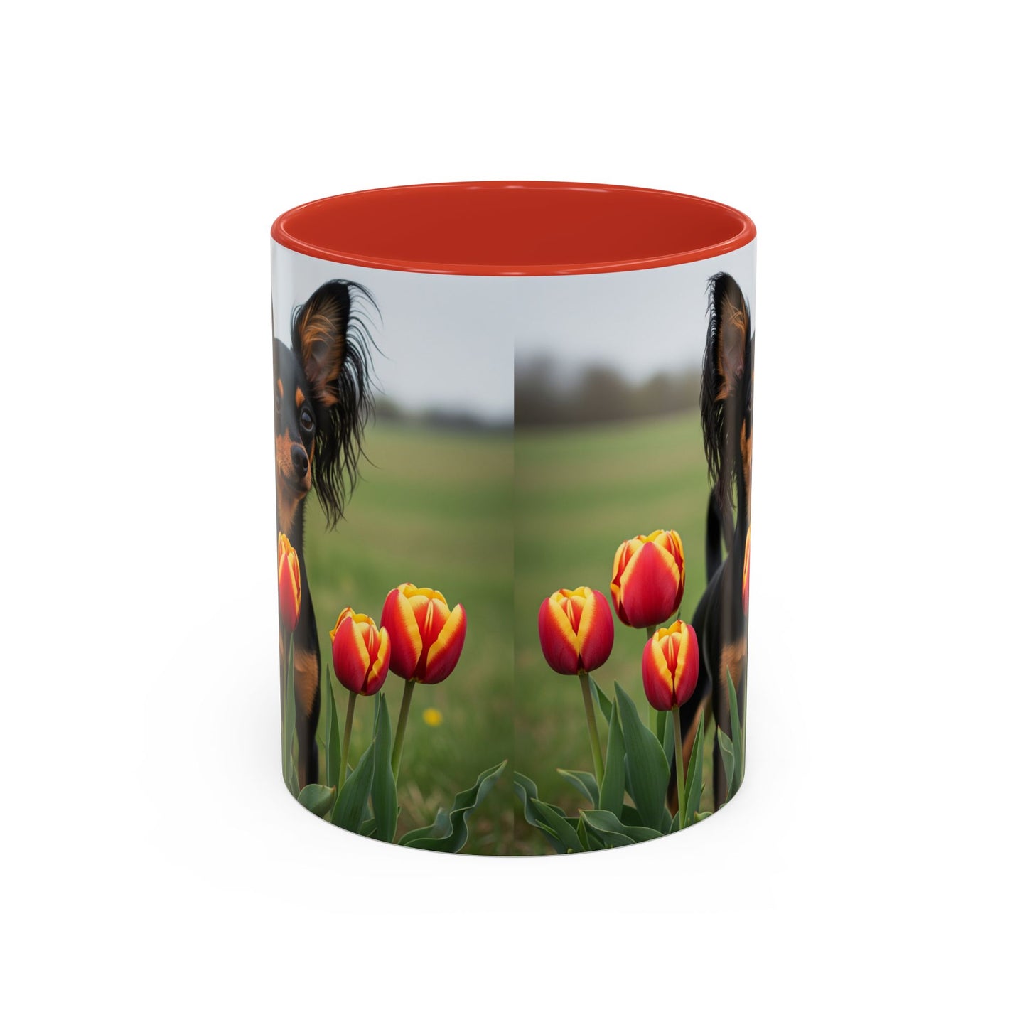 Russian Toy Dog Accent Coffee Mug - Perfect Gift for Dog Lovers