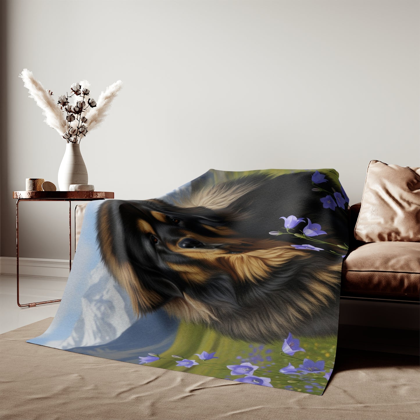 Tibetan Mastiff Sweatshirt Blanket