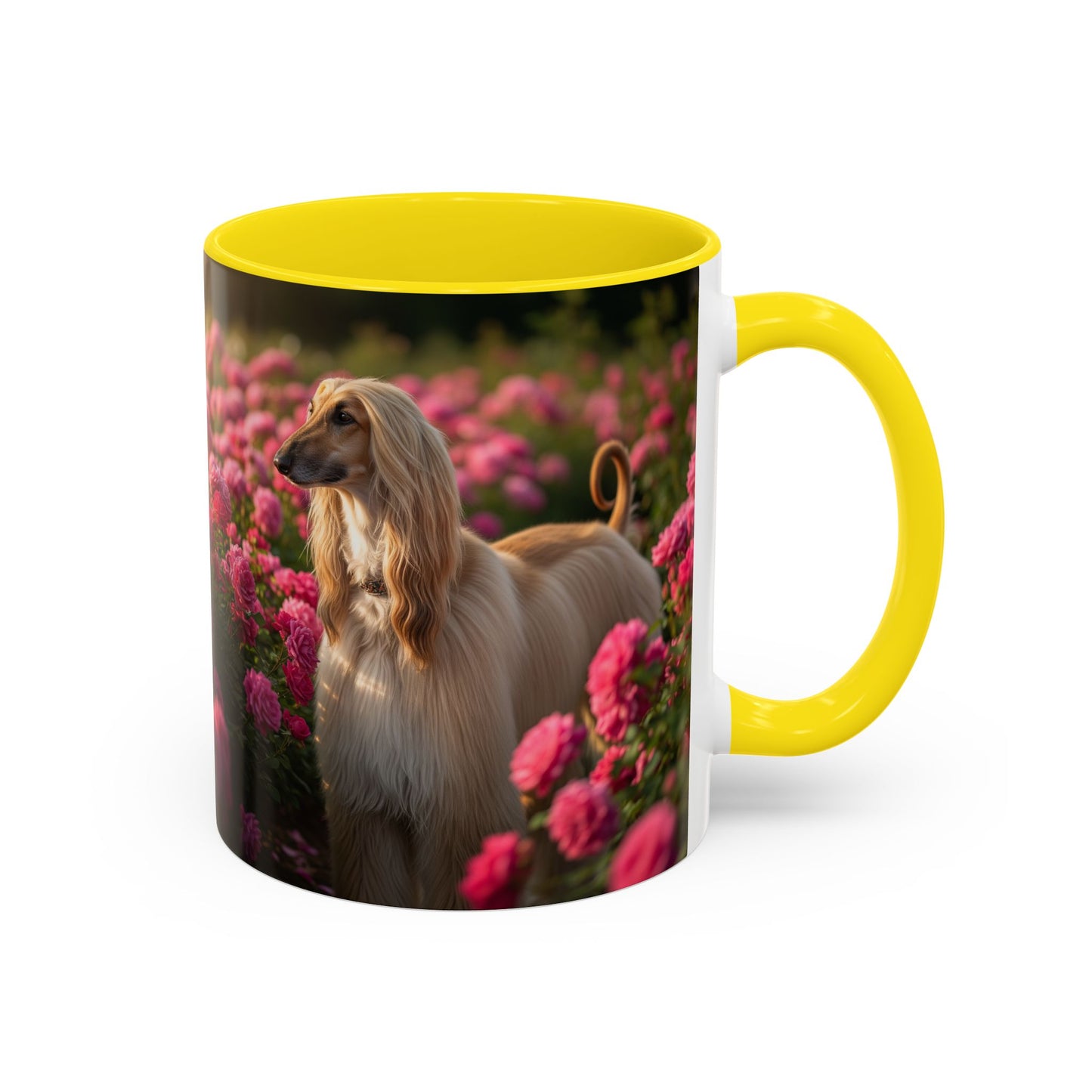 Afghan Hound Accent Coffee Mug - Perfect Gift for Dog Lovers