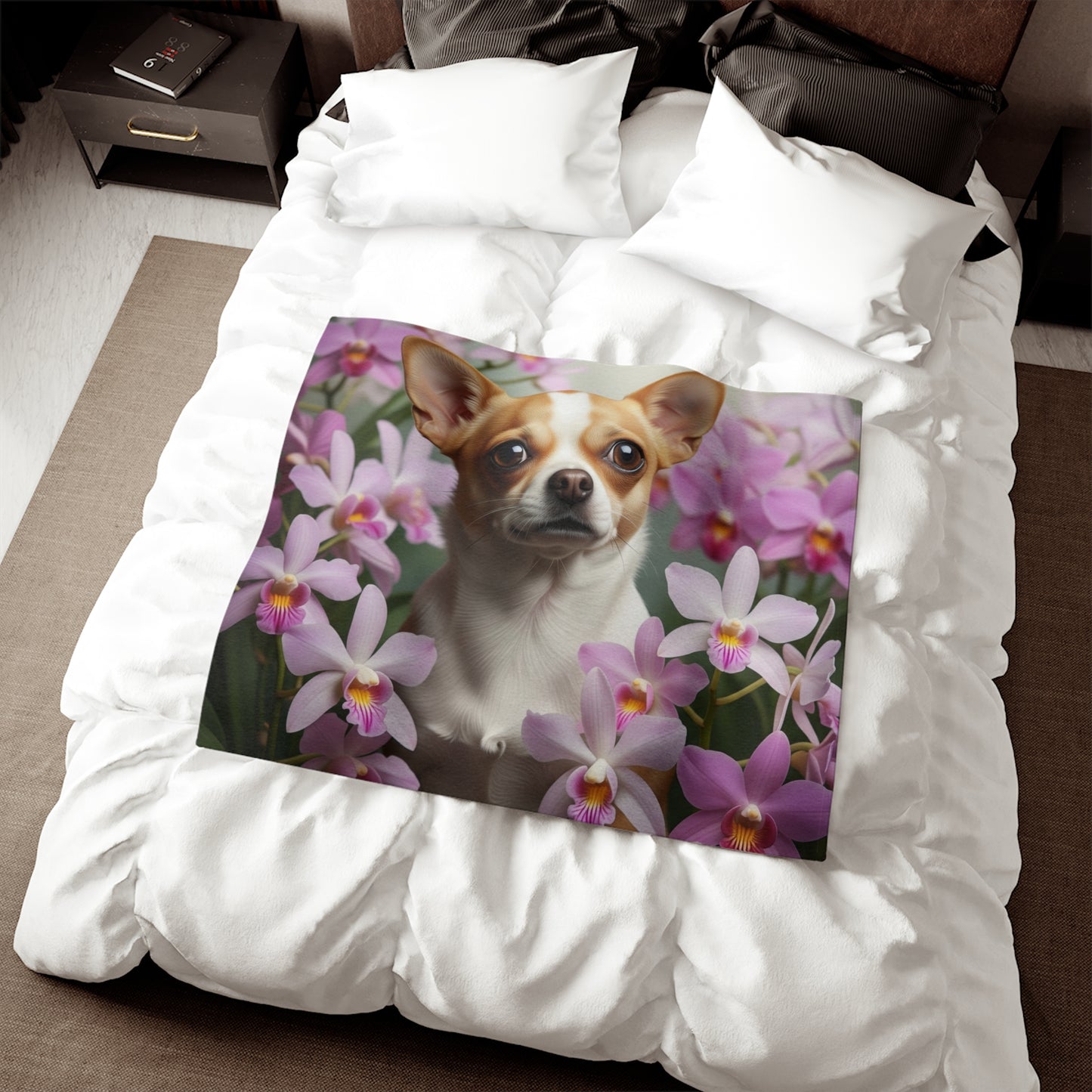 Chihuahua Sweatshirt Blanket