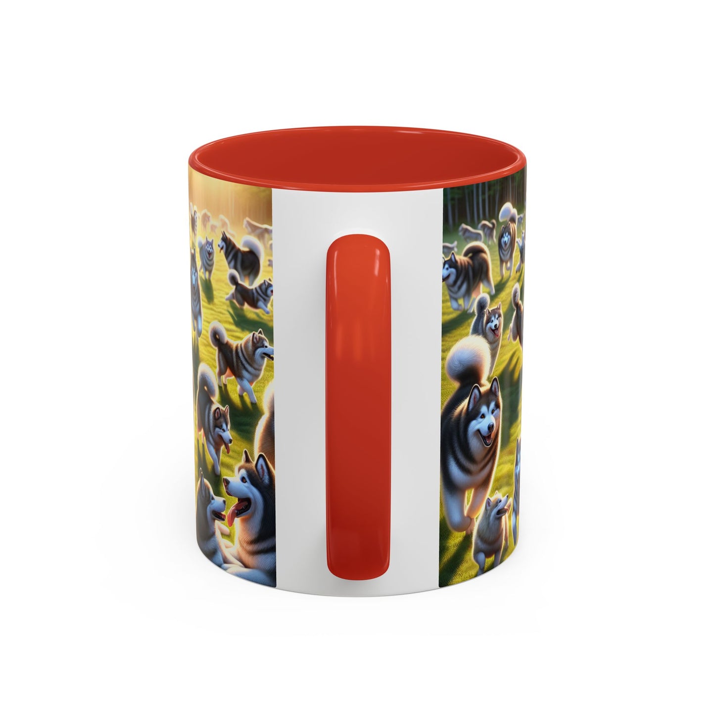 Alaskan Malamute Accent Coffee Mug - Perfect Gift for Dog Lovers