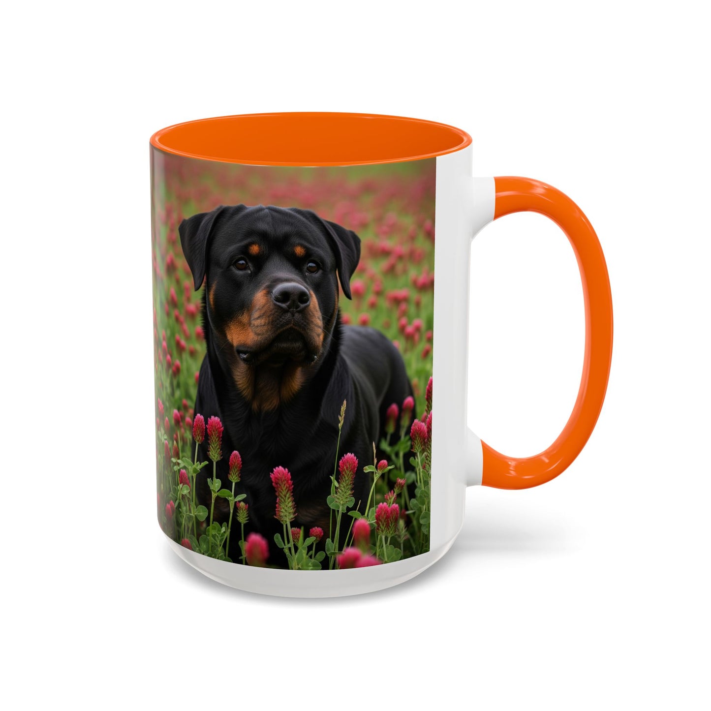 Rottweiler Accent Coffee Mug - Perfect Gift for Dog Lovers