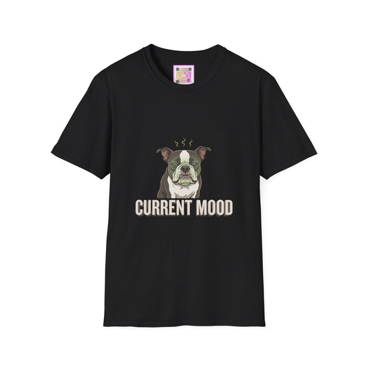 Boston Terrier Current Mood Tee Shirt