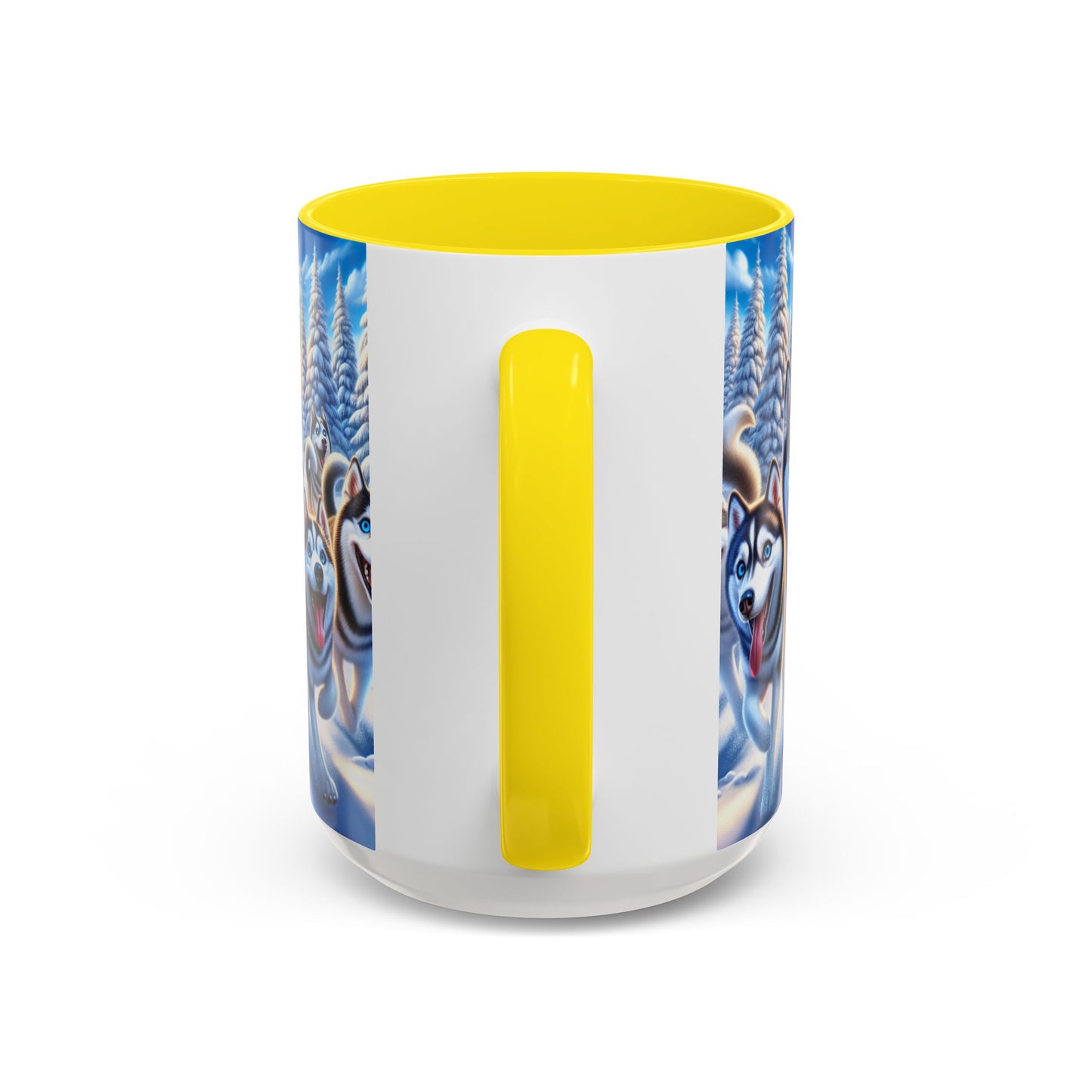 Siberian Husky Accent Coffee Mug - Perfect Gift for Dog Lovers