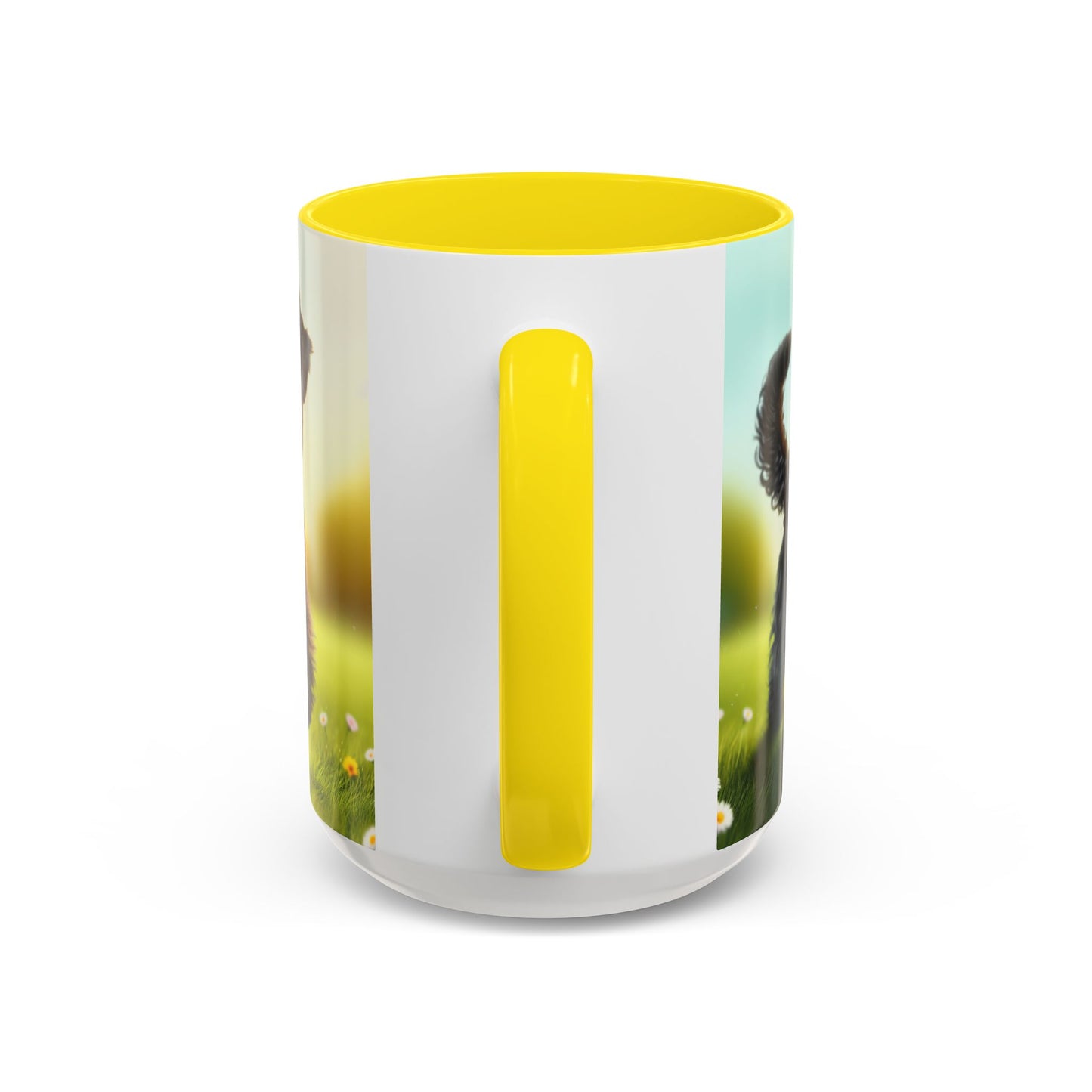 Taza de café con diseño de terrier negro ruso: el regalo perfecto para los amantes de los perros.