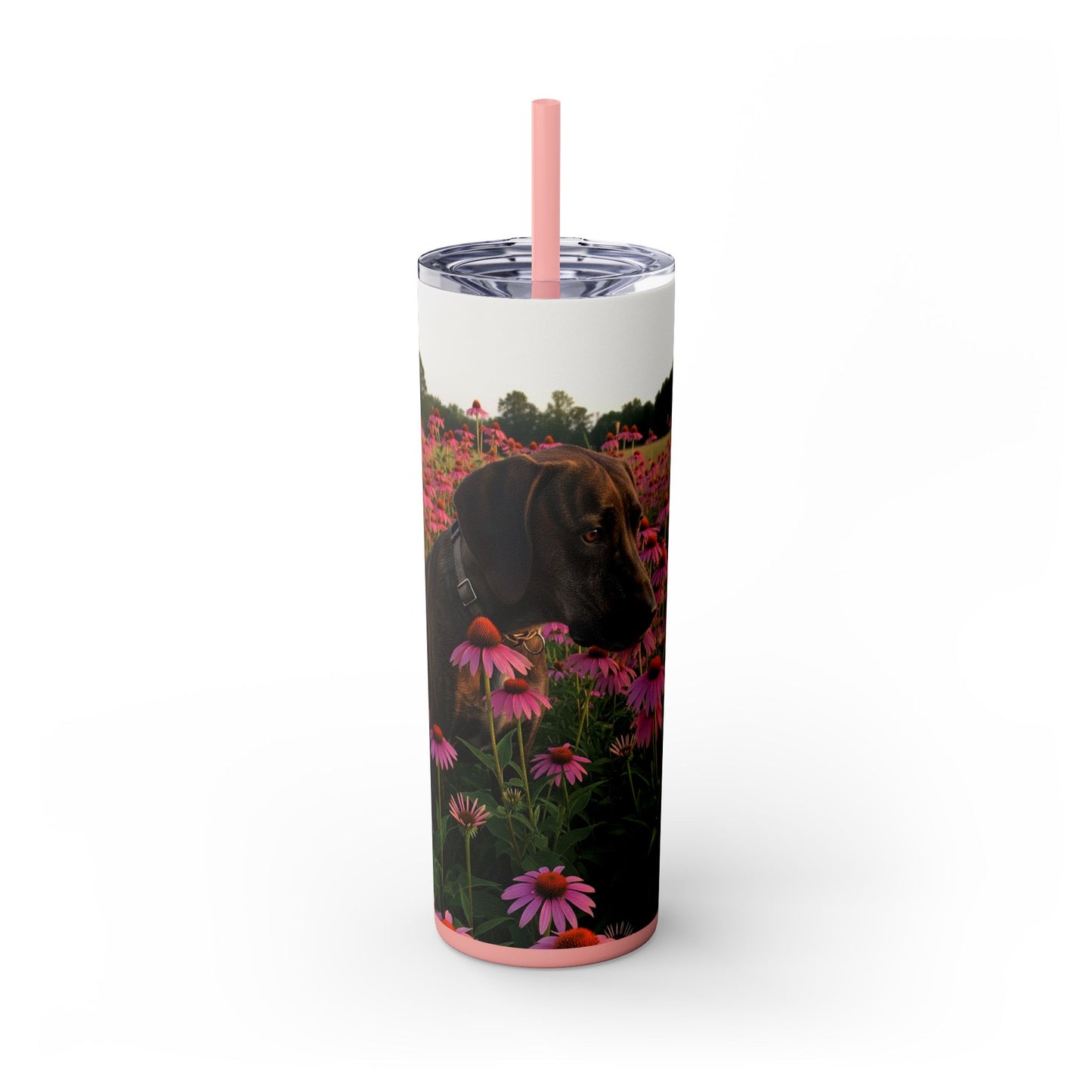 Treeing Tennessee Brindle Tumbler with Straw, 20oz