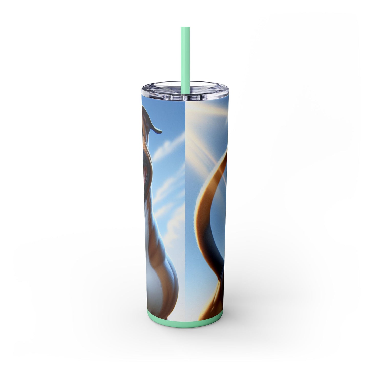 American Staffordshire Terrier Tumbler with Straw, 20oz
