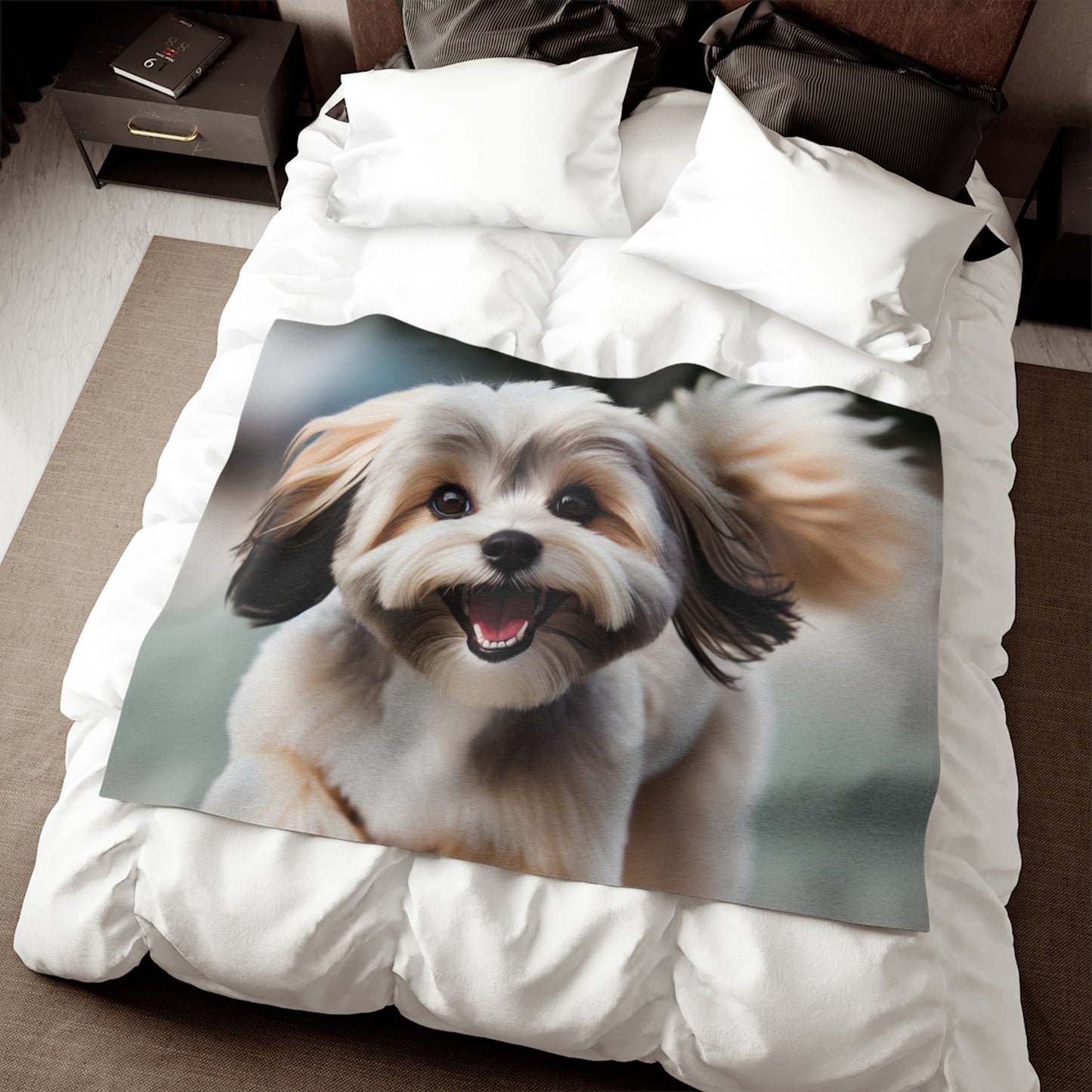 Lowchen Sweatshirt Blanket