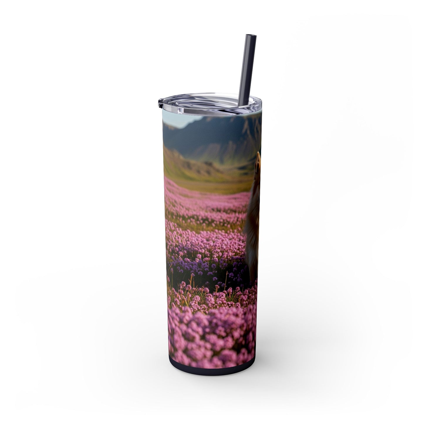 Icelandic Sheepdog Tumbler with Straw, 20oz