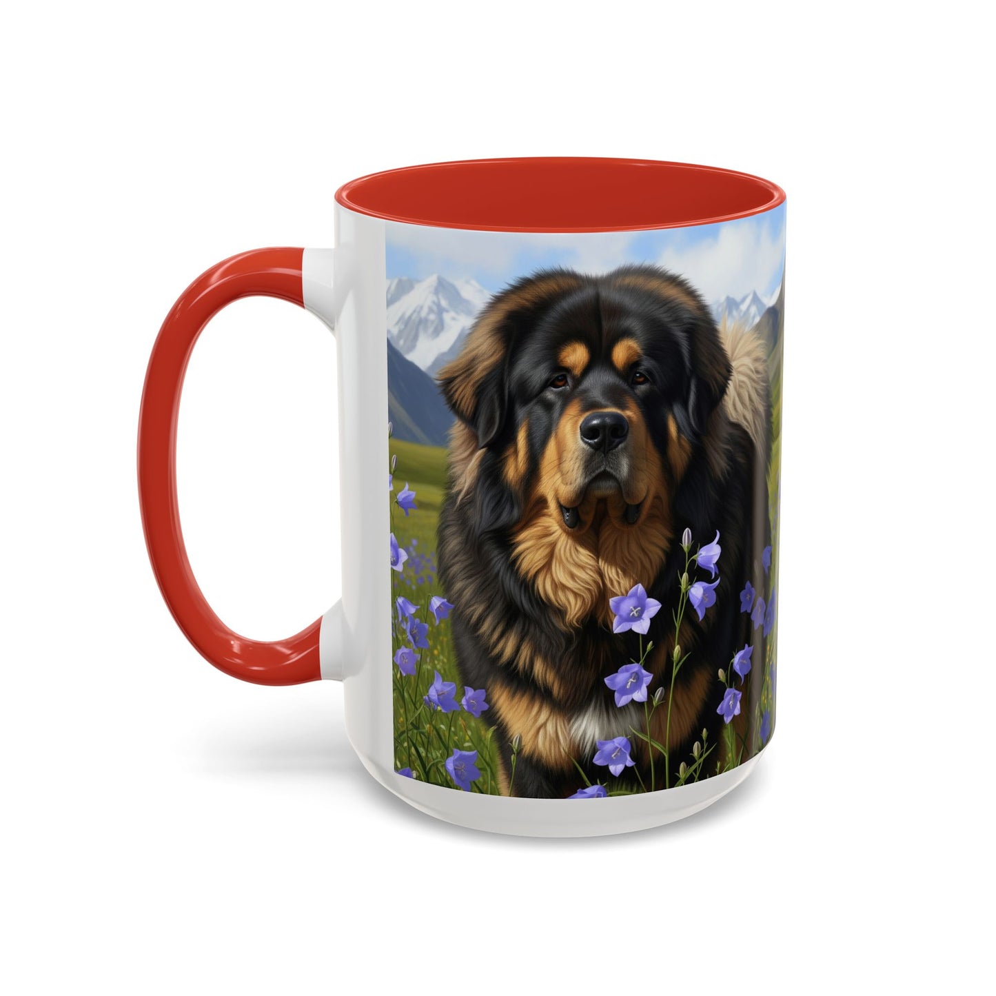 Tibetan Mastiff Accent Coffee Mug - Perfect Gift for Dog Lovers