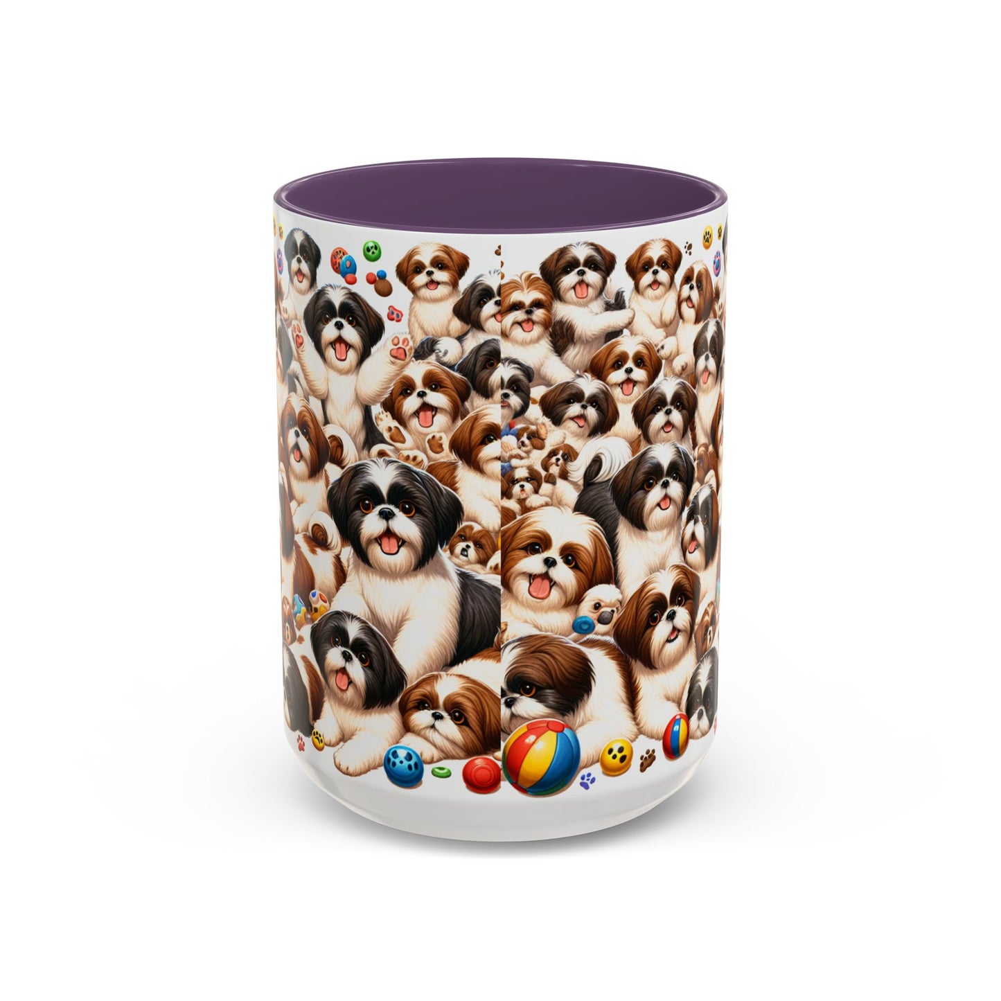 Shih Tzu Accent Coffee Mug - Perfect Gift for Dog Lovers
