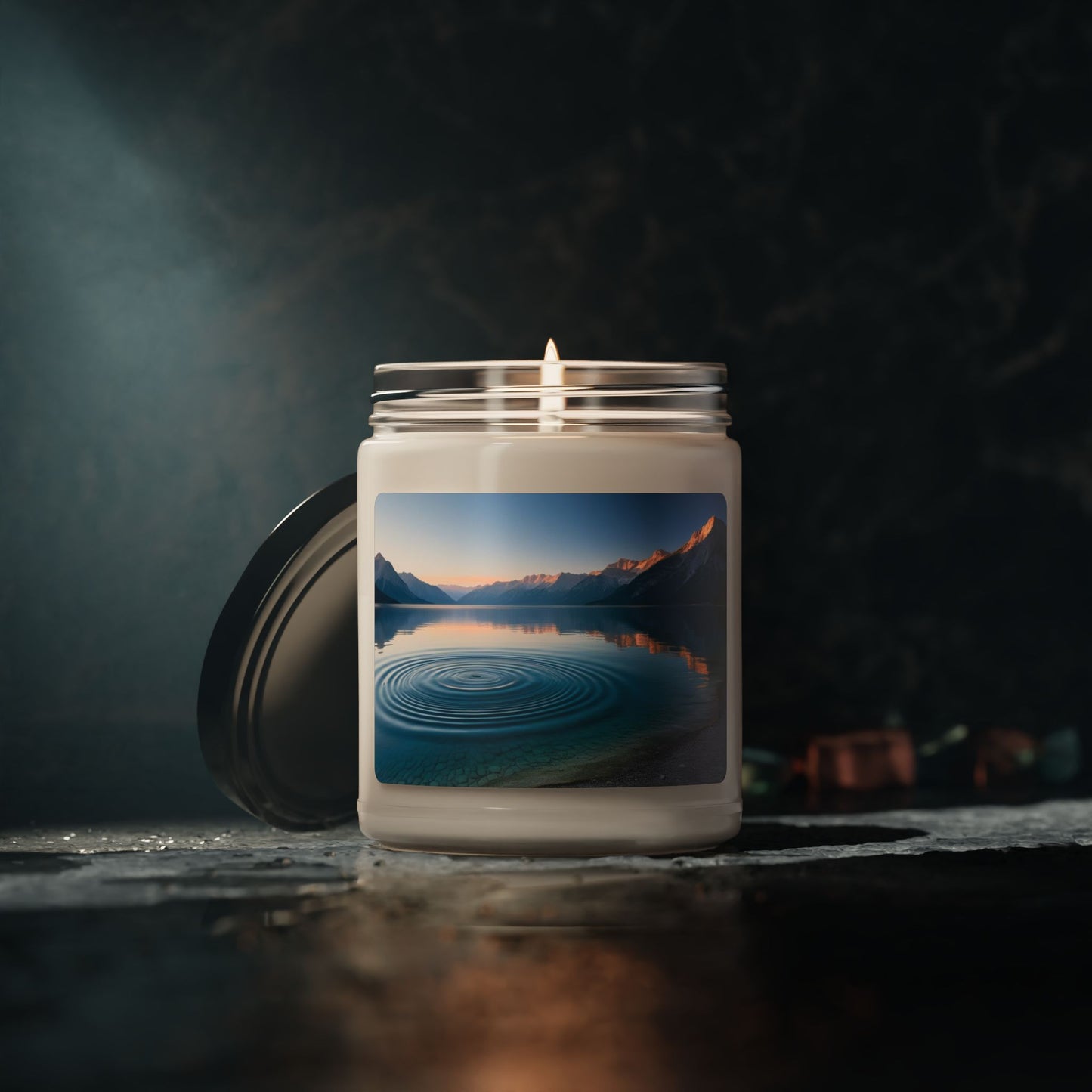 Ripple in a Mountain Lake- Scented Soy Candle, 9oz