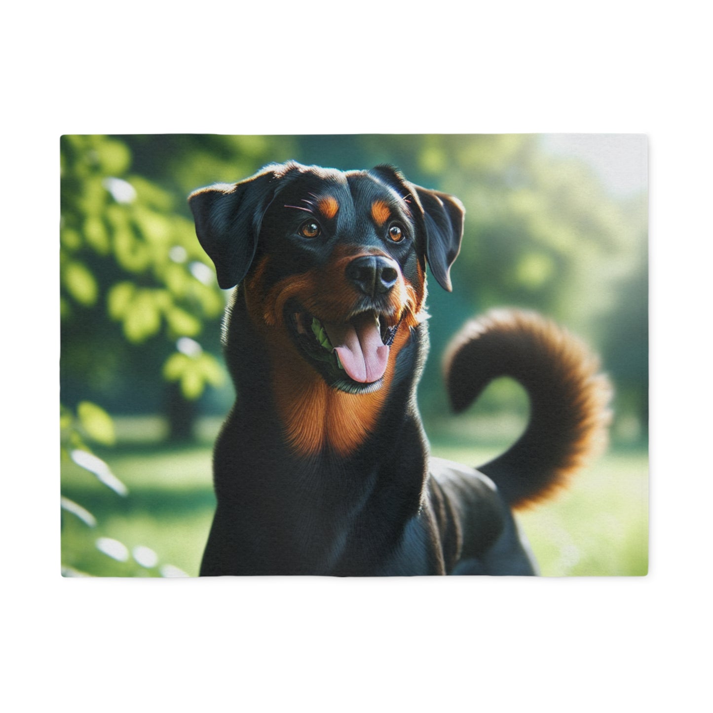 Beauceron Sweatshirt Blanket