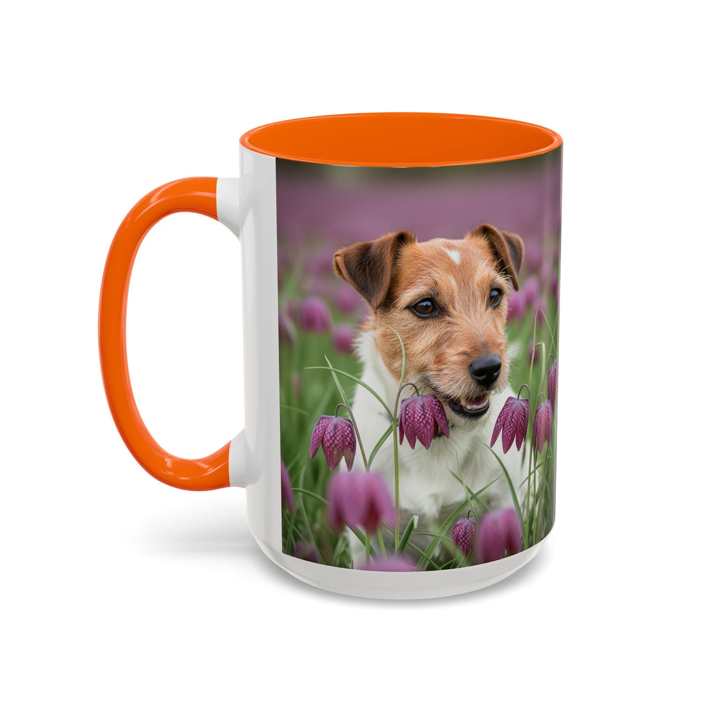 Russell Terrier Accent Coffee Mug - Perfect Gift for Dog Lovers