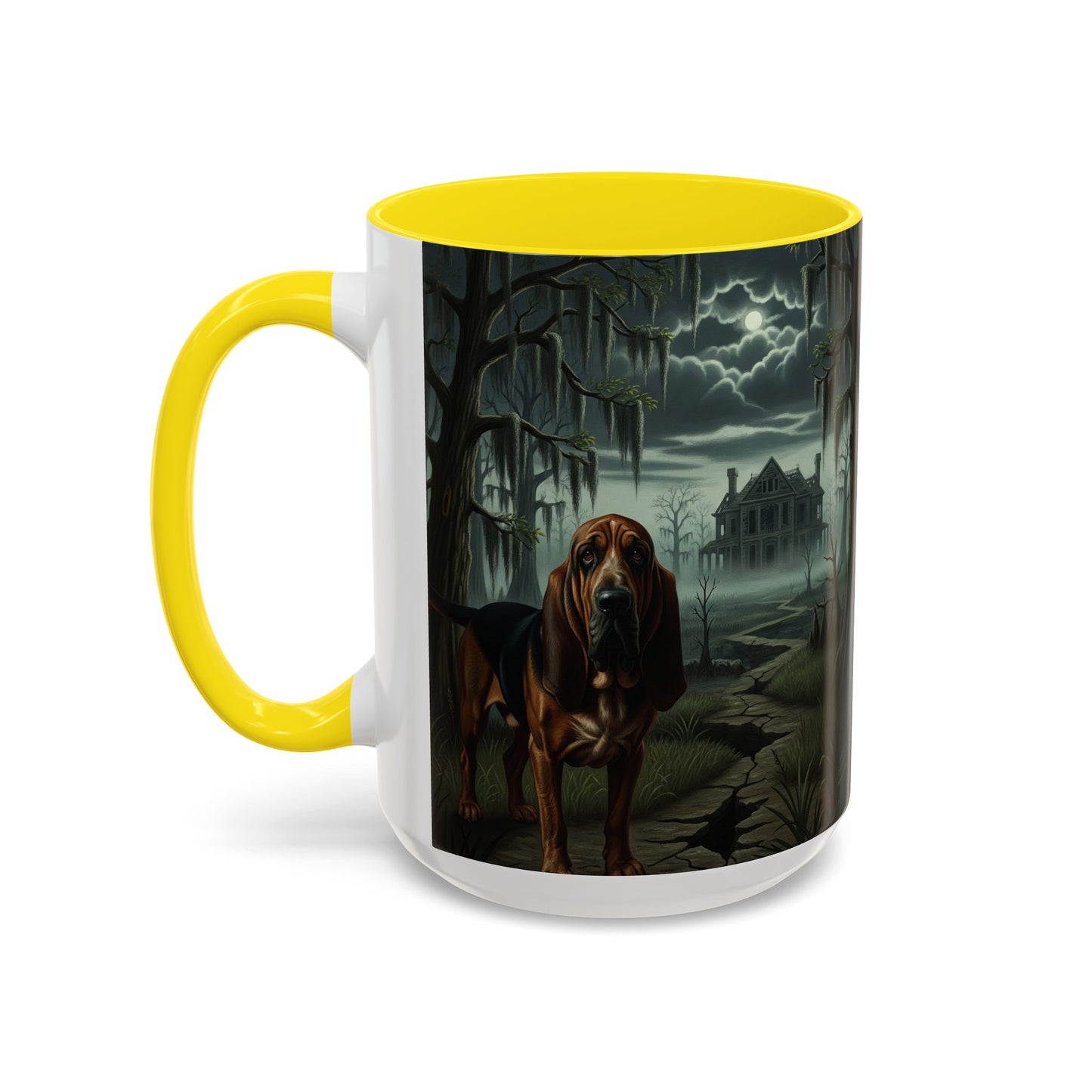 Bloodhound Accent Coffee Mug - Perfect Gift for Dog Lovers